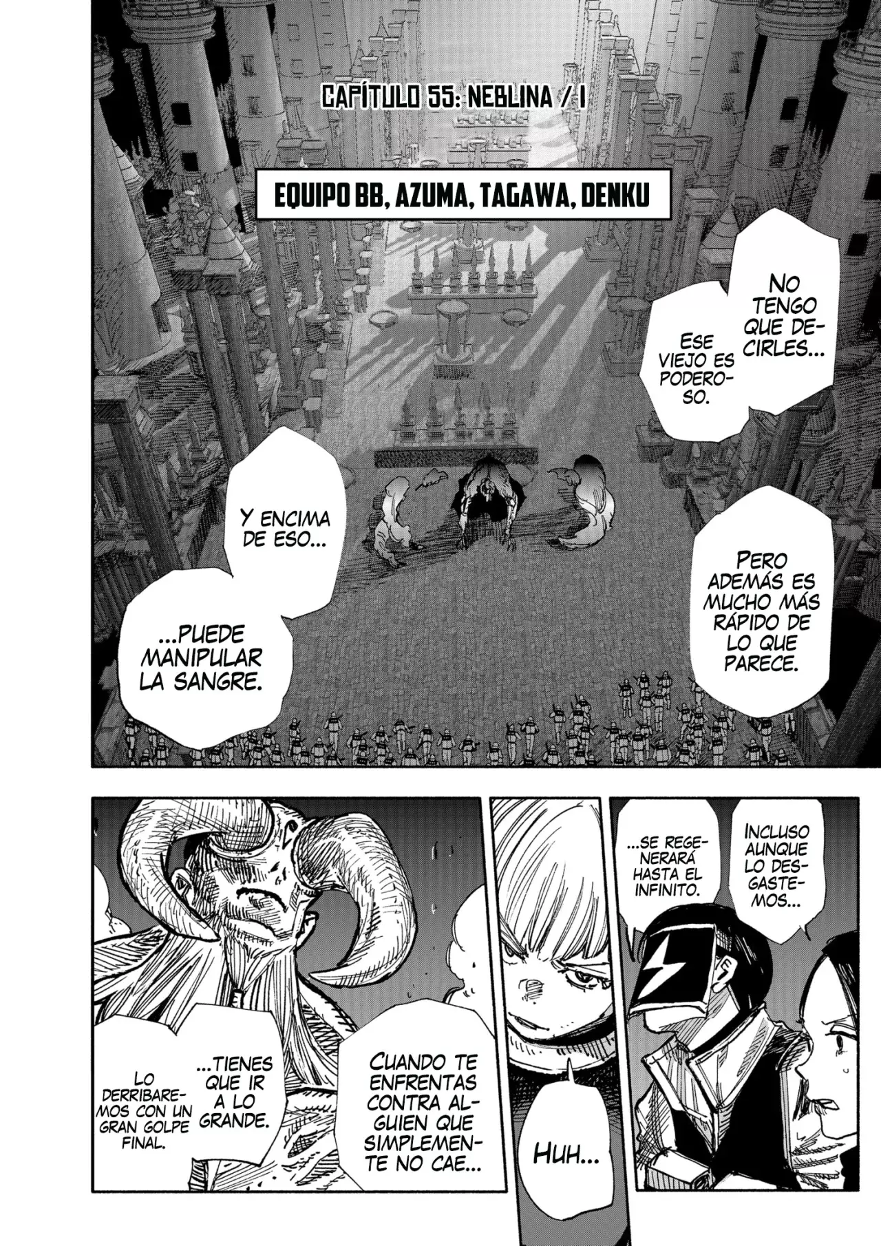 Choujin X Capitulo 55: Neblina / I página 6