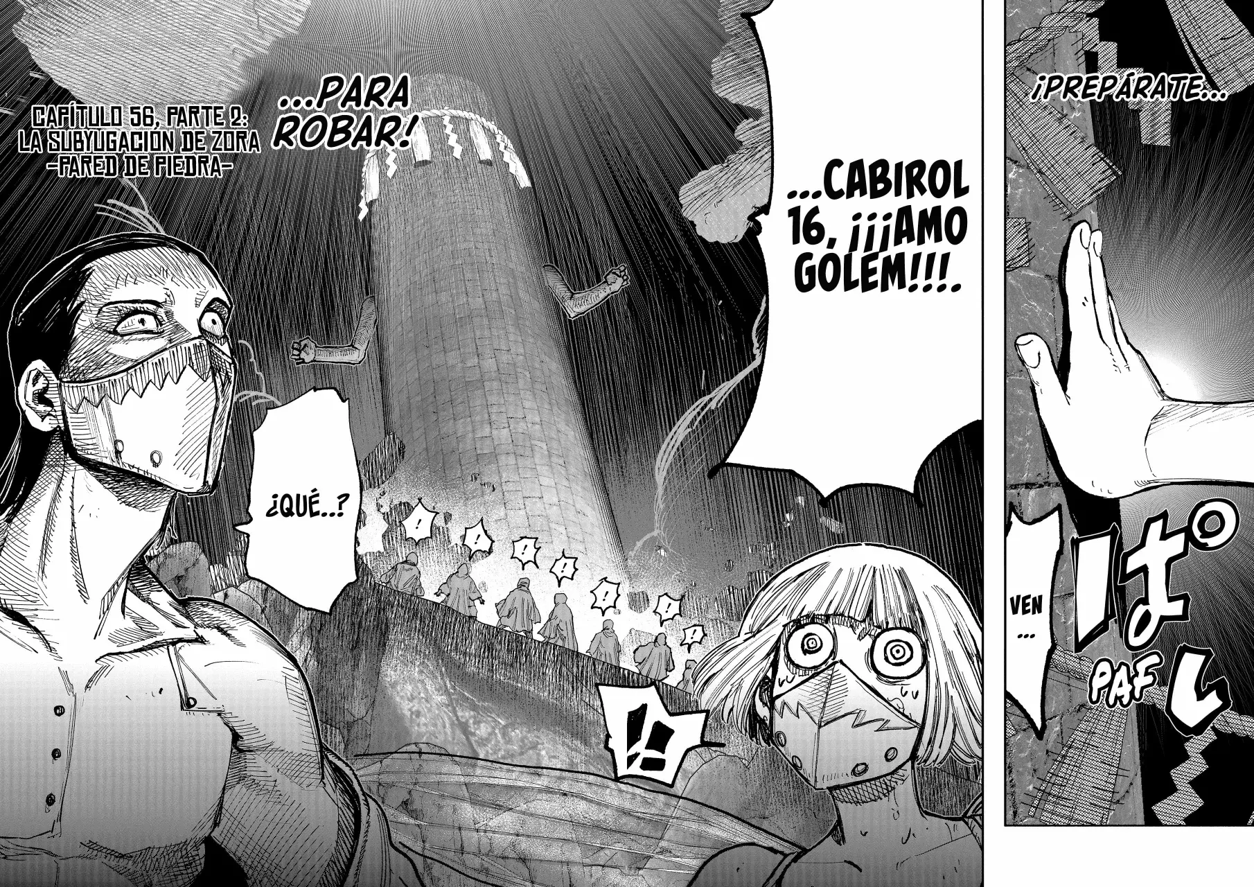 Choujin X Capitulo 56.5: La subyugación de Zora -Pared de piedra-, parte 2 página 4