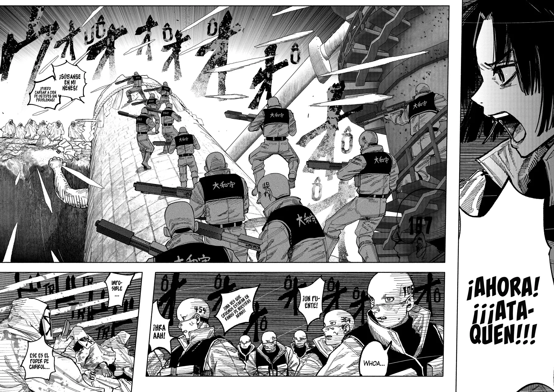 Choujin X Capitulo 56.5: La subyugación de Zora -Pared de piedra-, parte 2 página 8