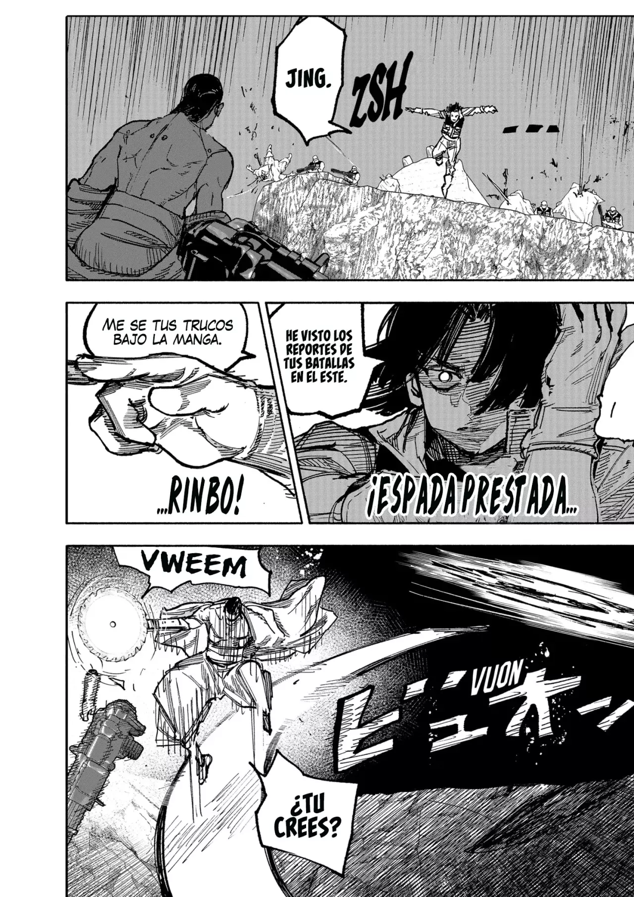 Choujin X Capitulo 56.5: La subyugación de Zora -Pared de piedra-, parte 2 página 9