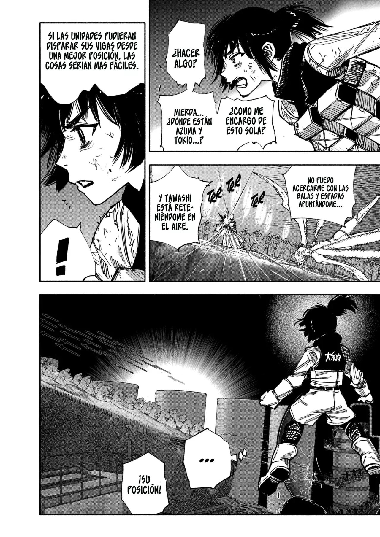 Choujin X Capitulo 56: La subyugación de Zora -Pared de piedra-, parte 1 página 7