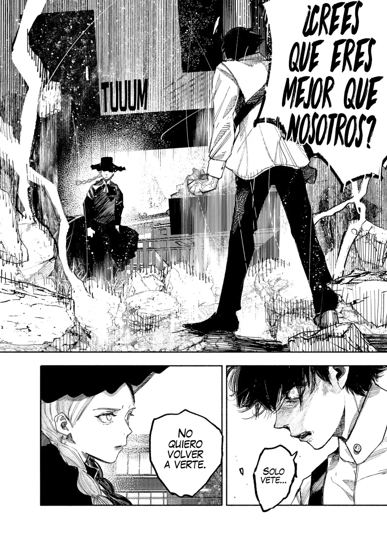 Choujin X Capitulo 63: Escucha el llanto del recién nacido, parte 1 página 36
