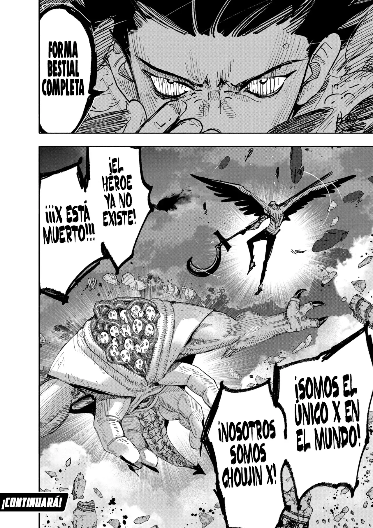 Choujin X Capitulo 67: Destruye el trono, parte 1 página 37