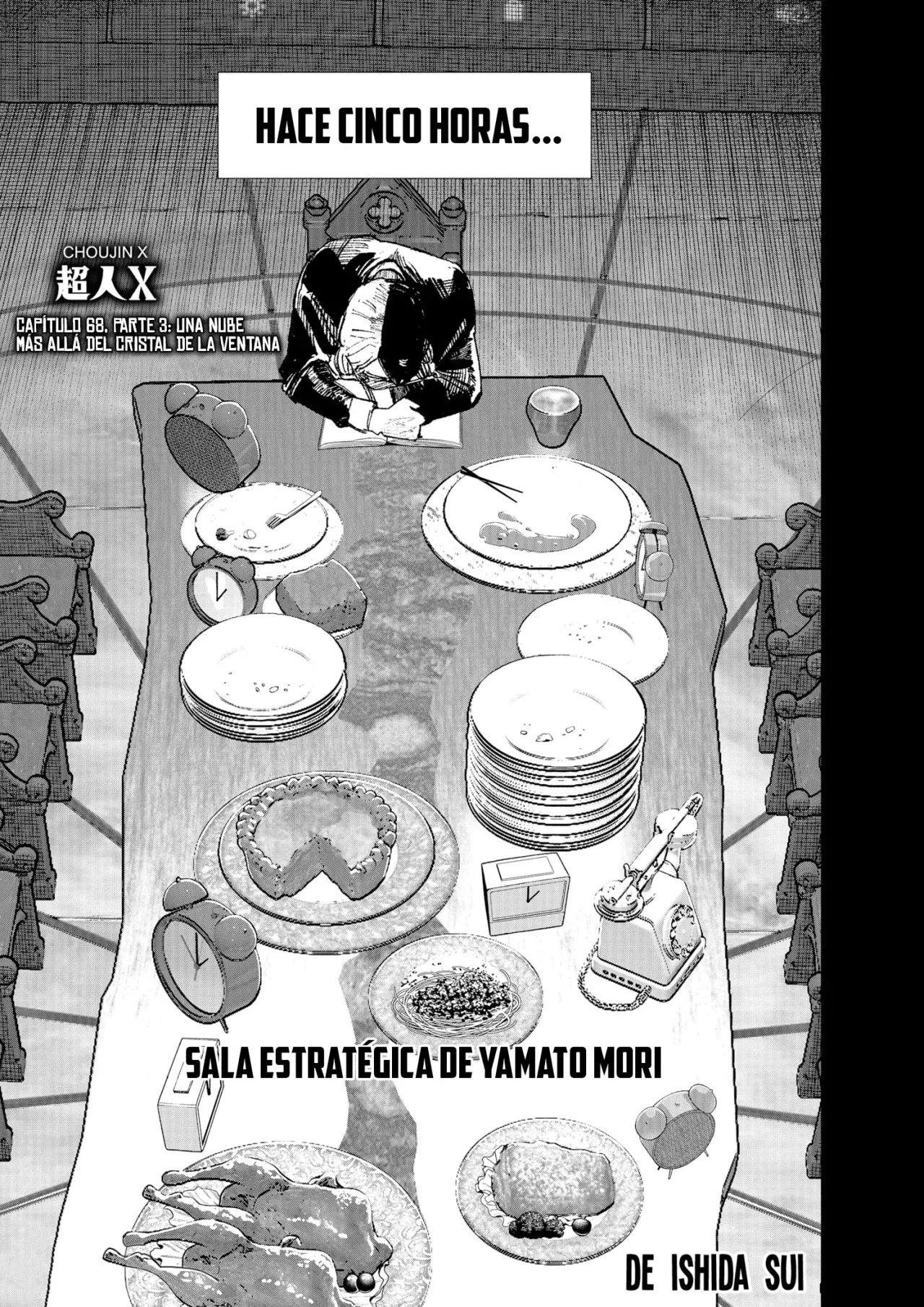 Choujin X Capitulo 68.6: Una nube más allá del cristal de la ventana, parte 3 página 4