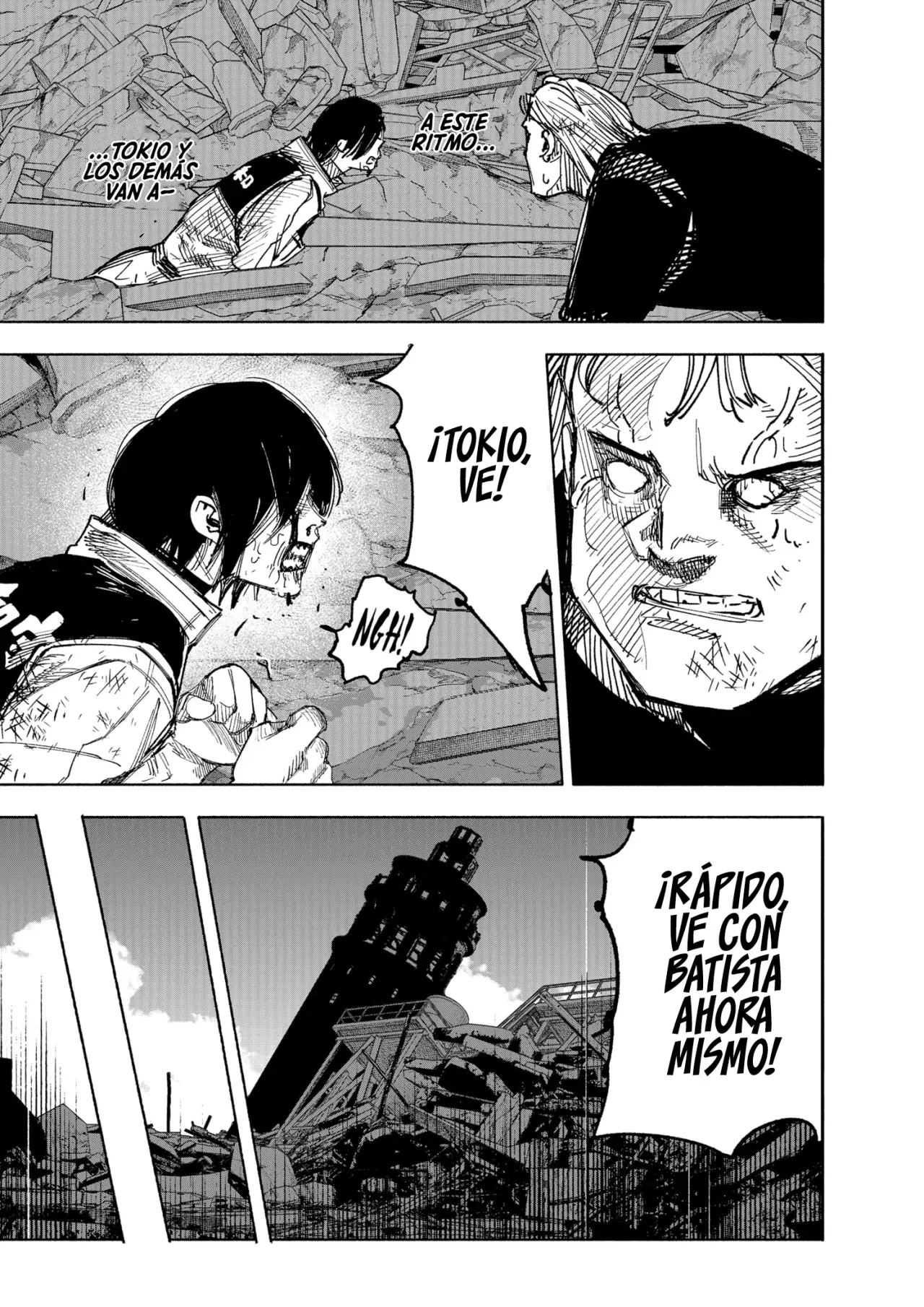 Choujin X Capitulo 68: Una nube más allá del cristal de la ventana, parte 1 página 36