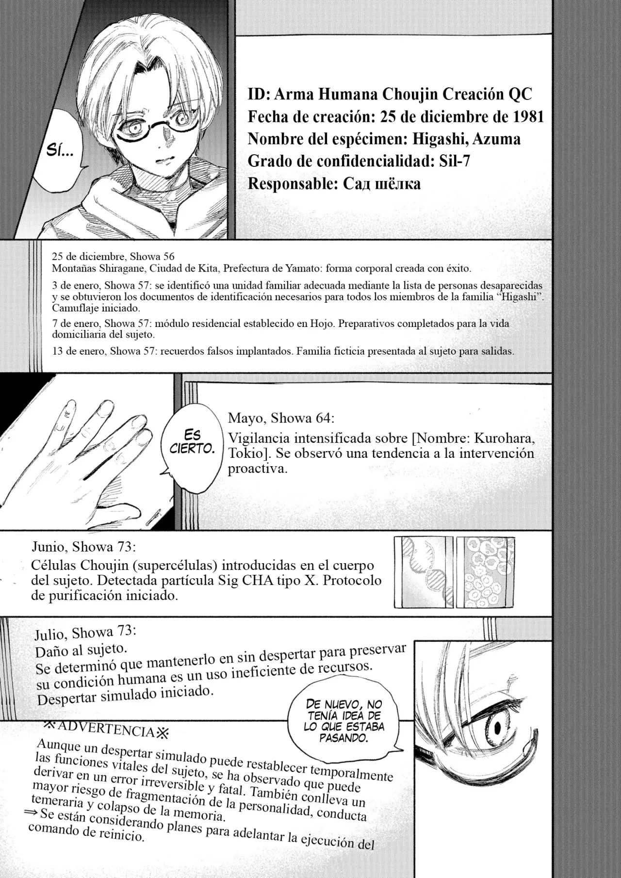 Choujin X Capitulo 69.5: La bruja, parte 2 página 23