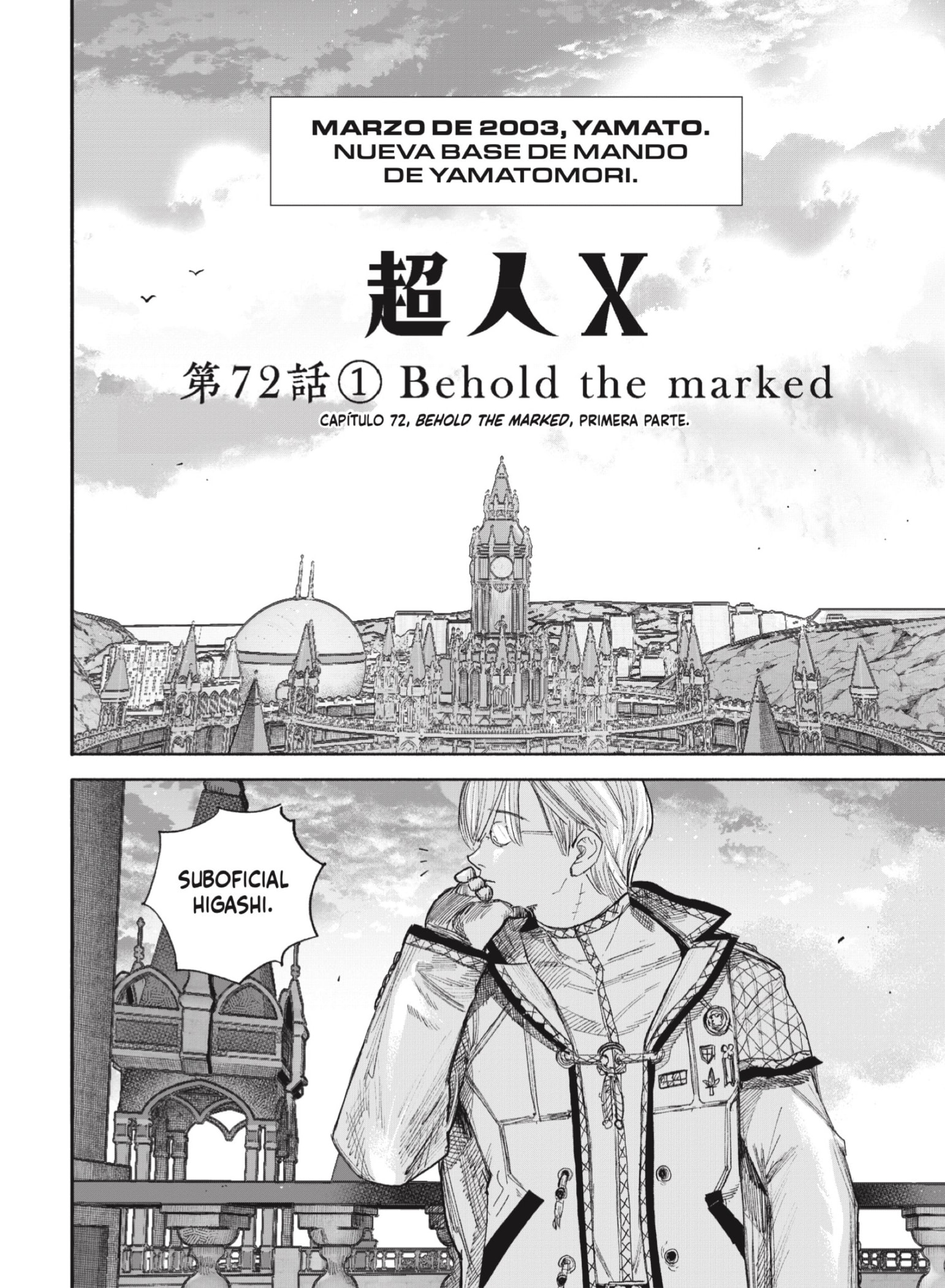 Choujin X Capitulo 72.1 página 2