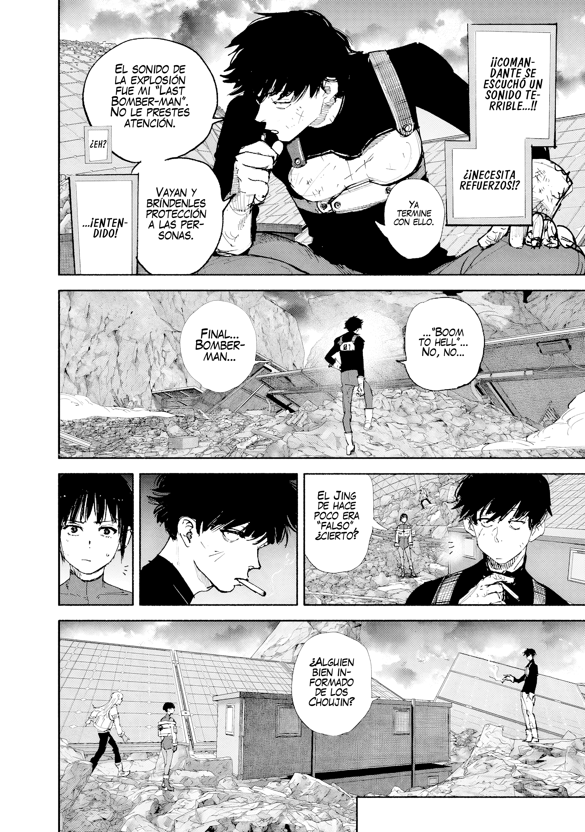 Choujin X Capitulo 73 página 33