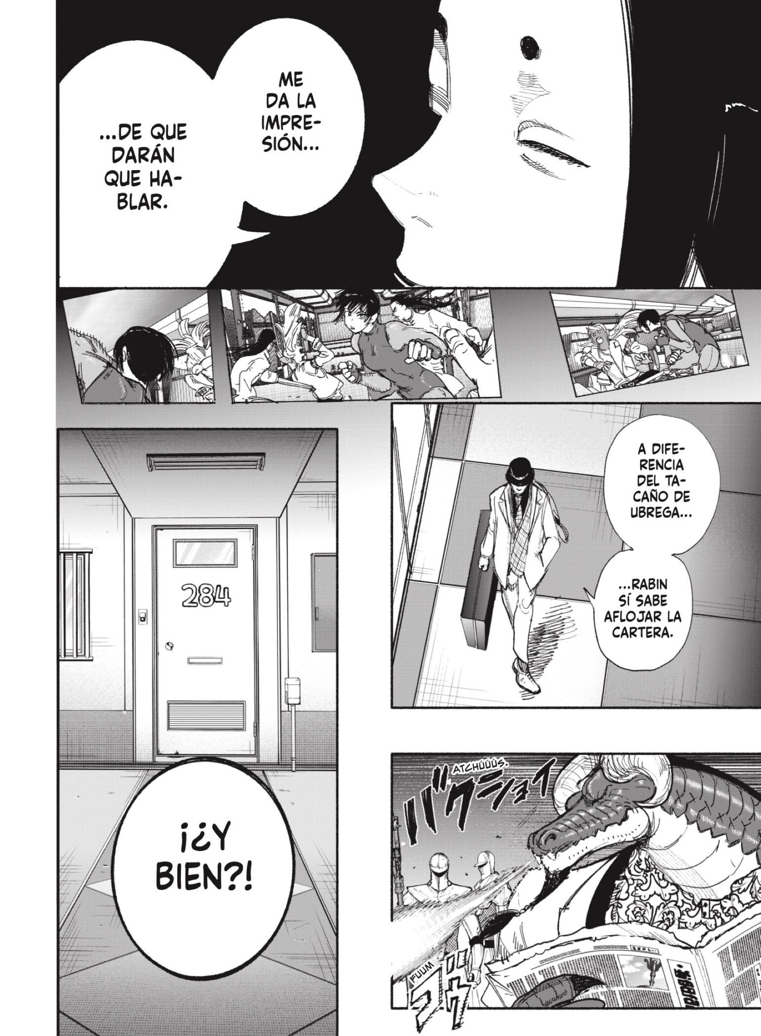 Choujin X Capitulo 74 página 4