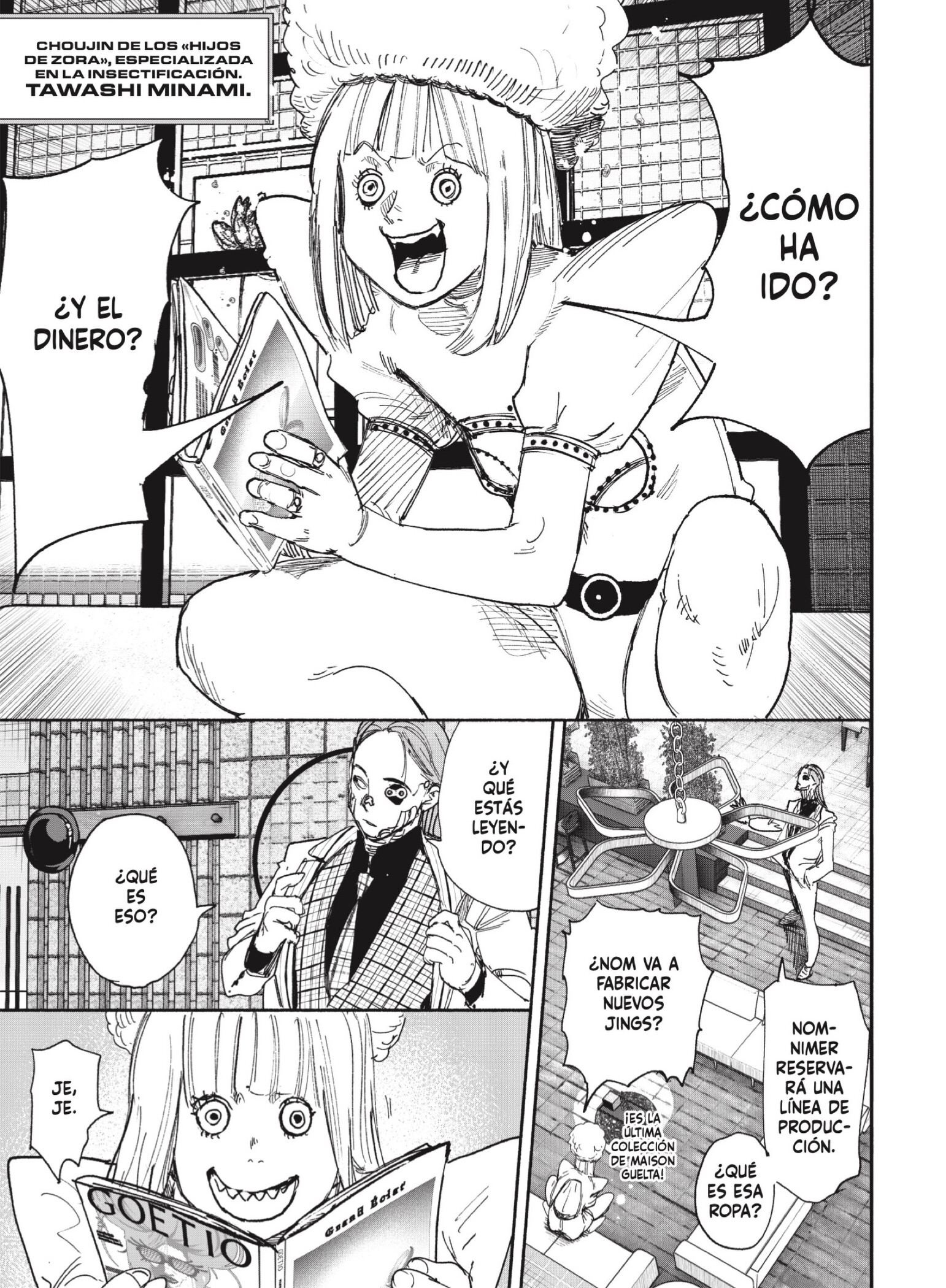 Choujin X Capitulo 74 página 5