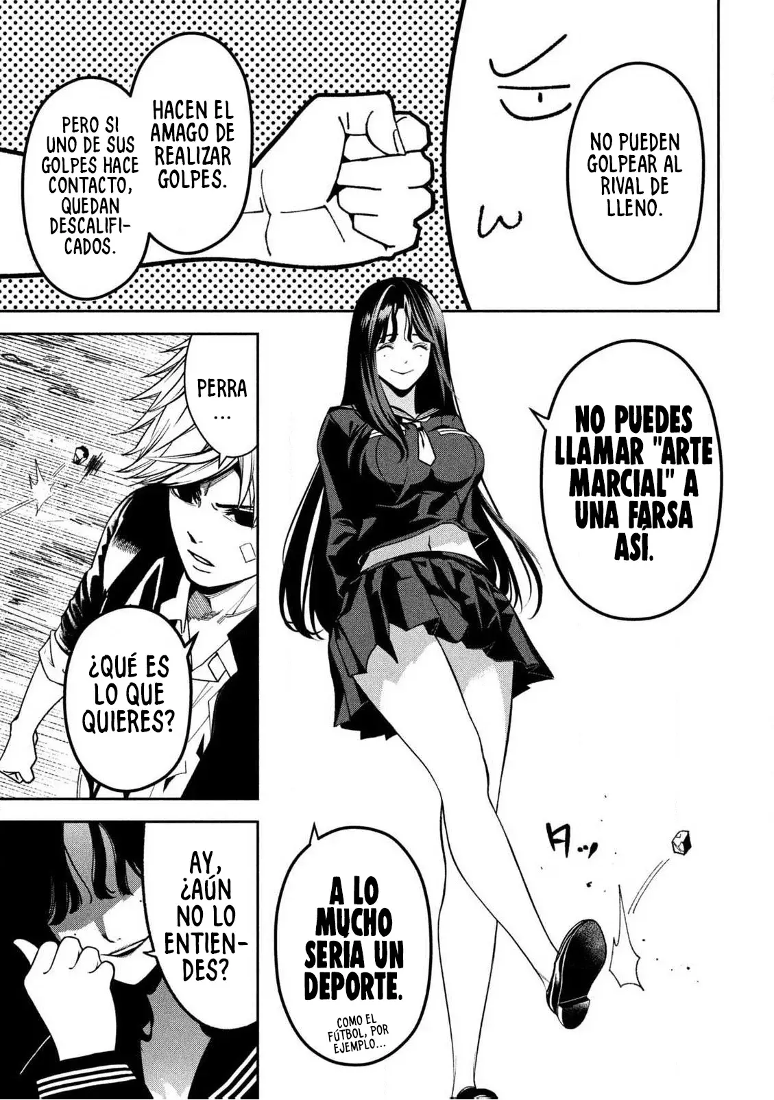 Bouryoku Banzai Capitulo 1: Una chica que pelea página 20