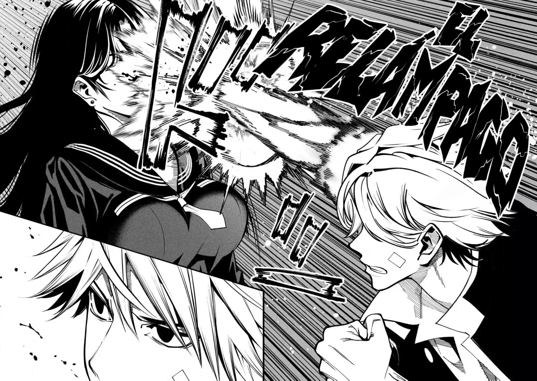 Bouryoku Banzai Capitulo 1: Una chica que pelea página 33