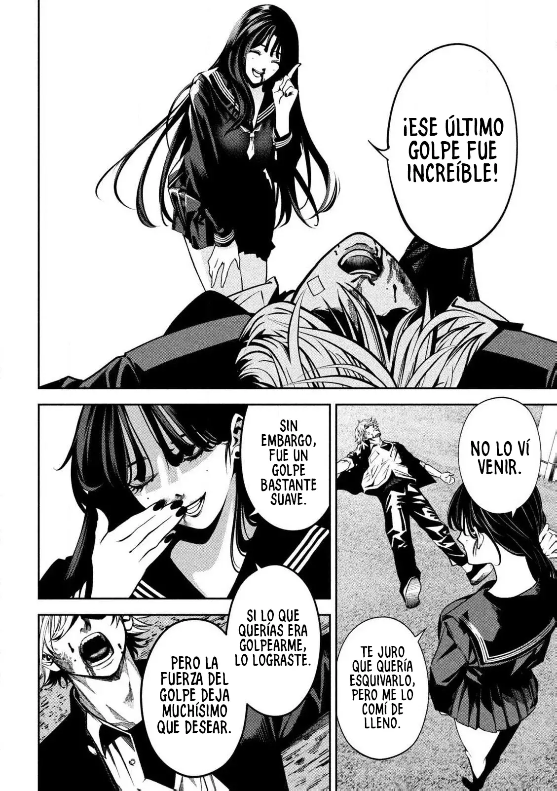 Bouryoku Banzai Capitulo 1: Una chica que pelea página 35