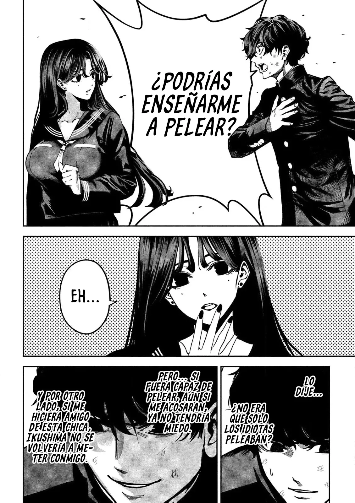 Bouryoku Banzai Capitulo 1: Una chica que pelea página 37