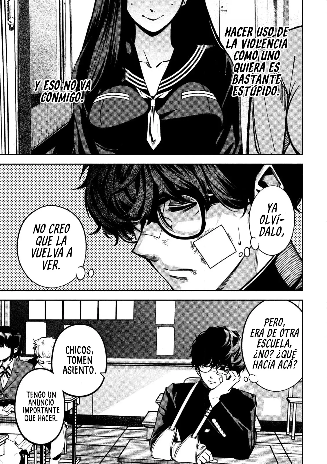 Bouryoku Banzai Capitulo 1: Una chica que pelea página 54