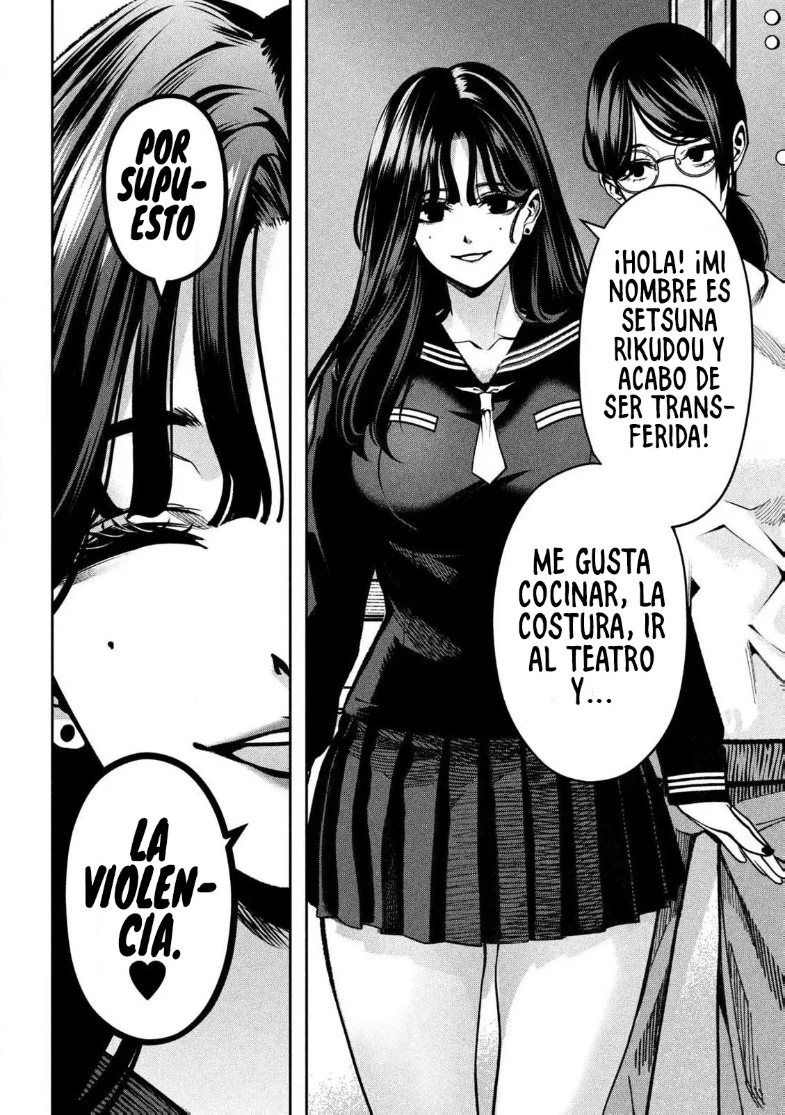 Bouryoku Banzai Capitulo 1: Una chica que pelea página 55