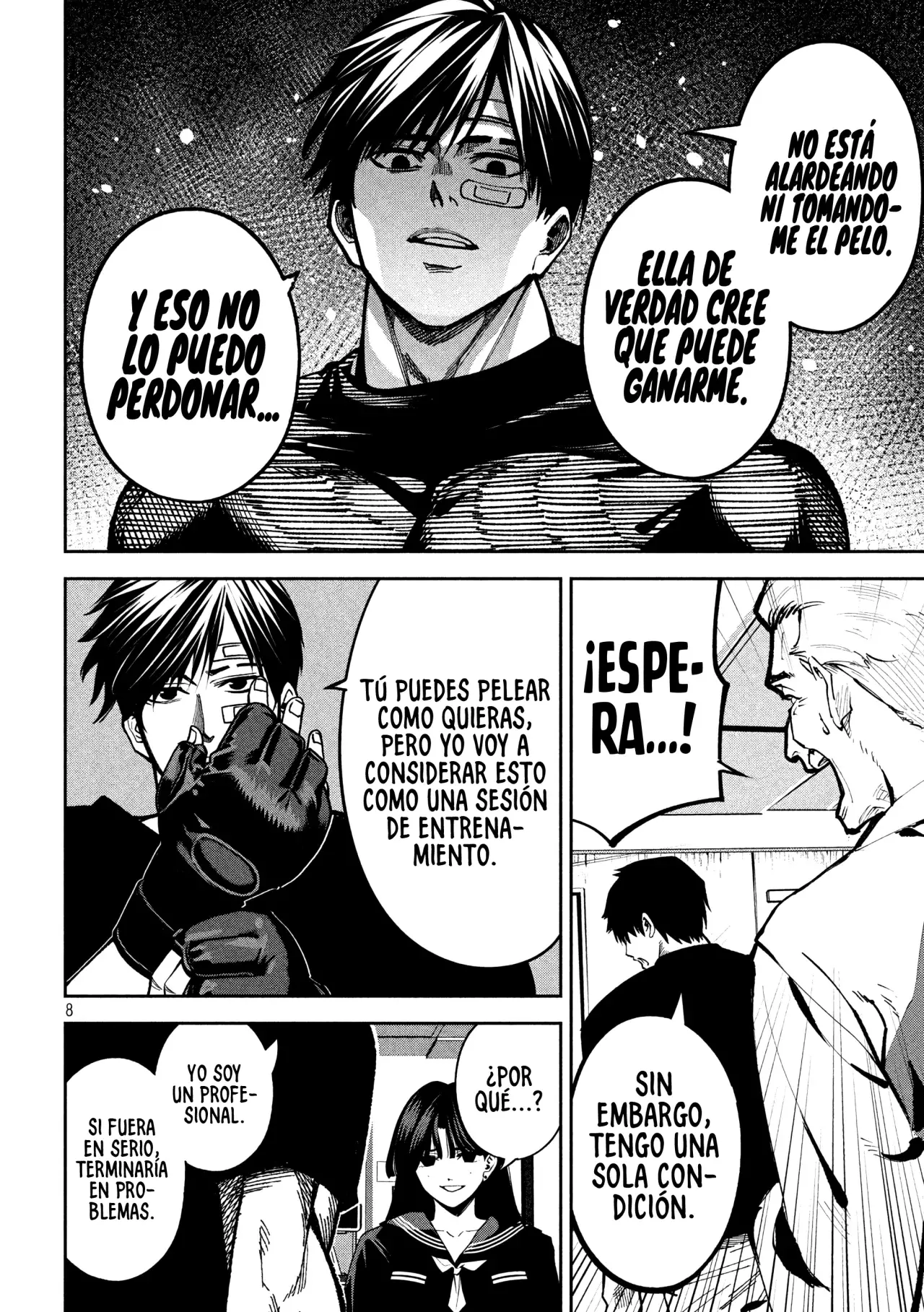 Bouryoku Banzai Capitulo 10: El jab del campeón página 11