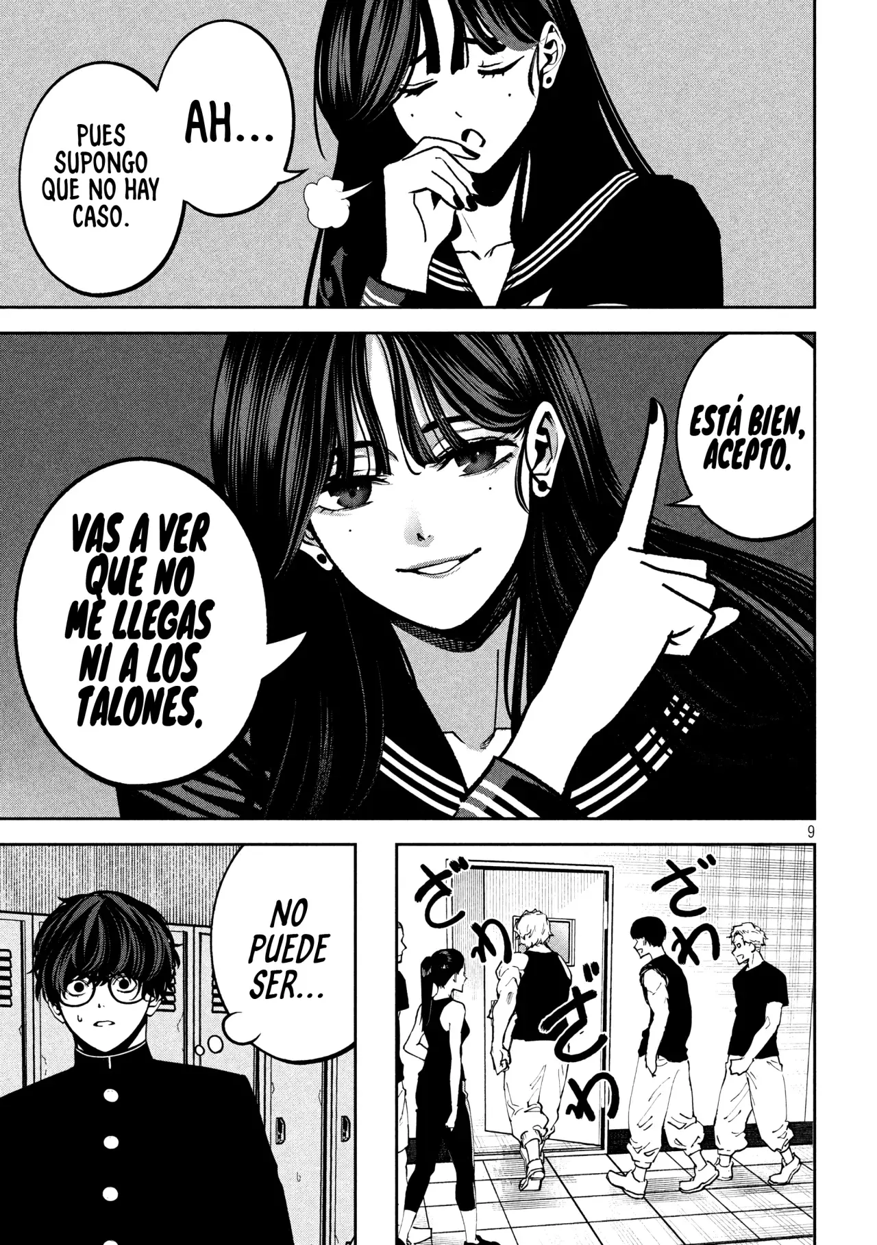 Bouryoku Banzai Capitulo 10: El jab del campeón página 12