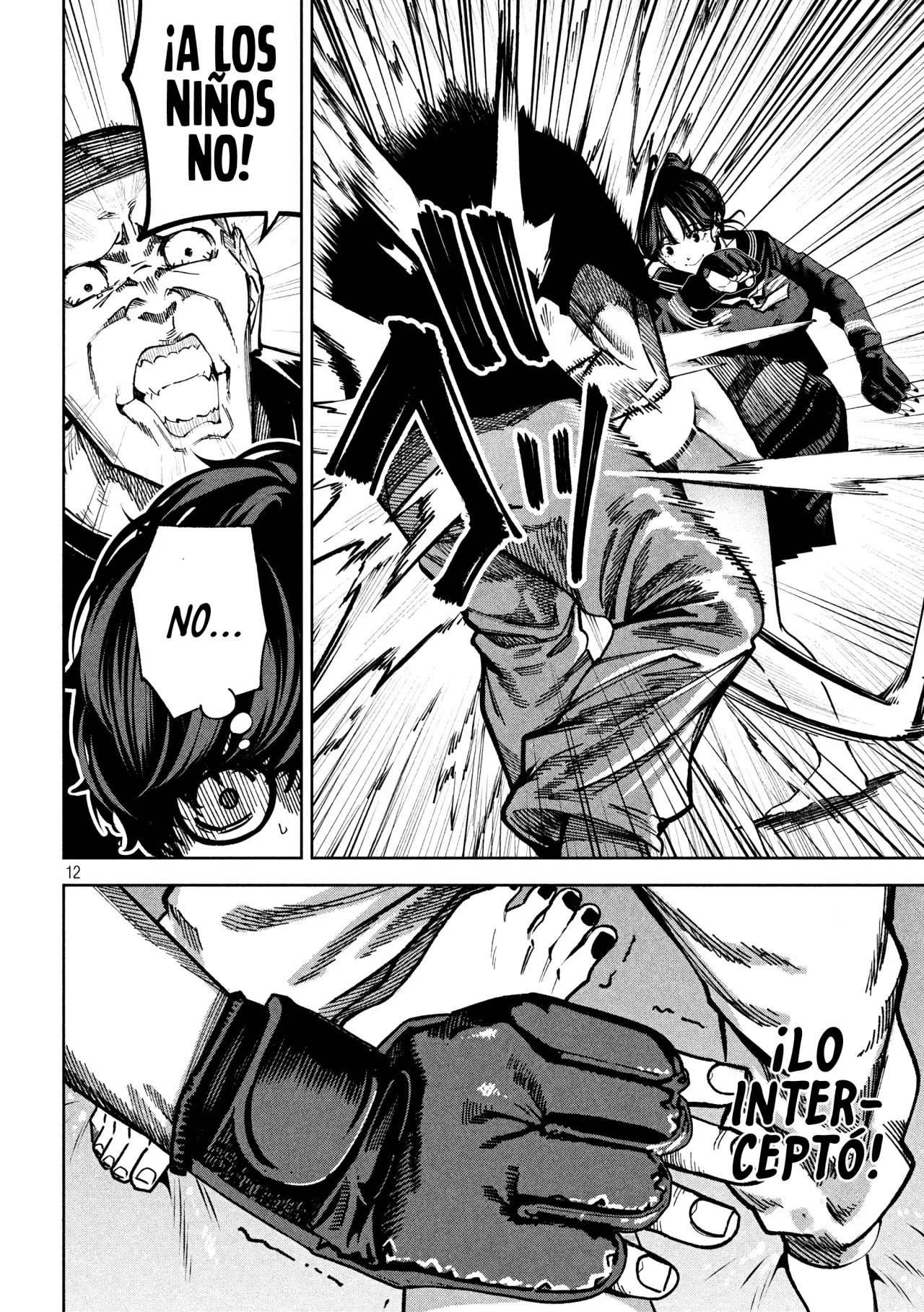 Bouryoku Banzai Capitulo 10: El jab del campeón página 15