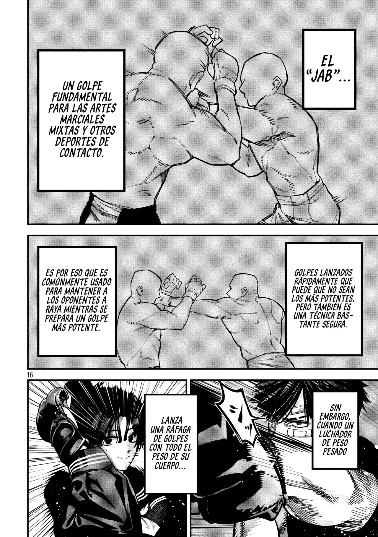 Bouryoku Banzai Capitulo 10: El jab del campeón página 19