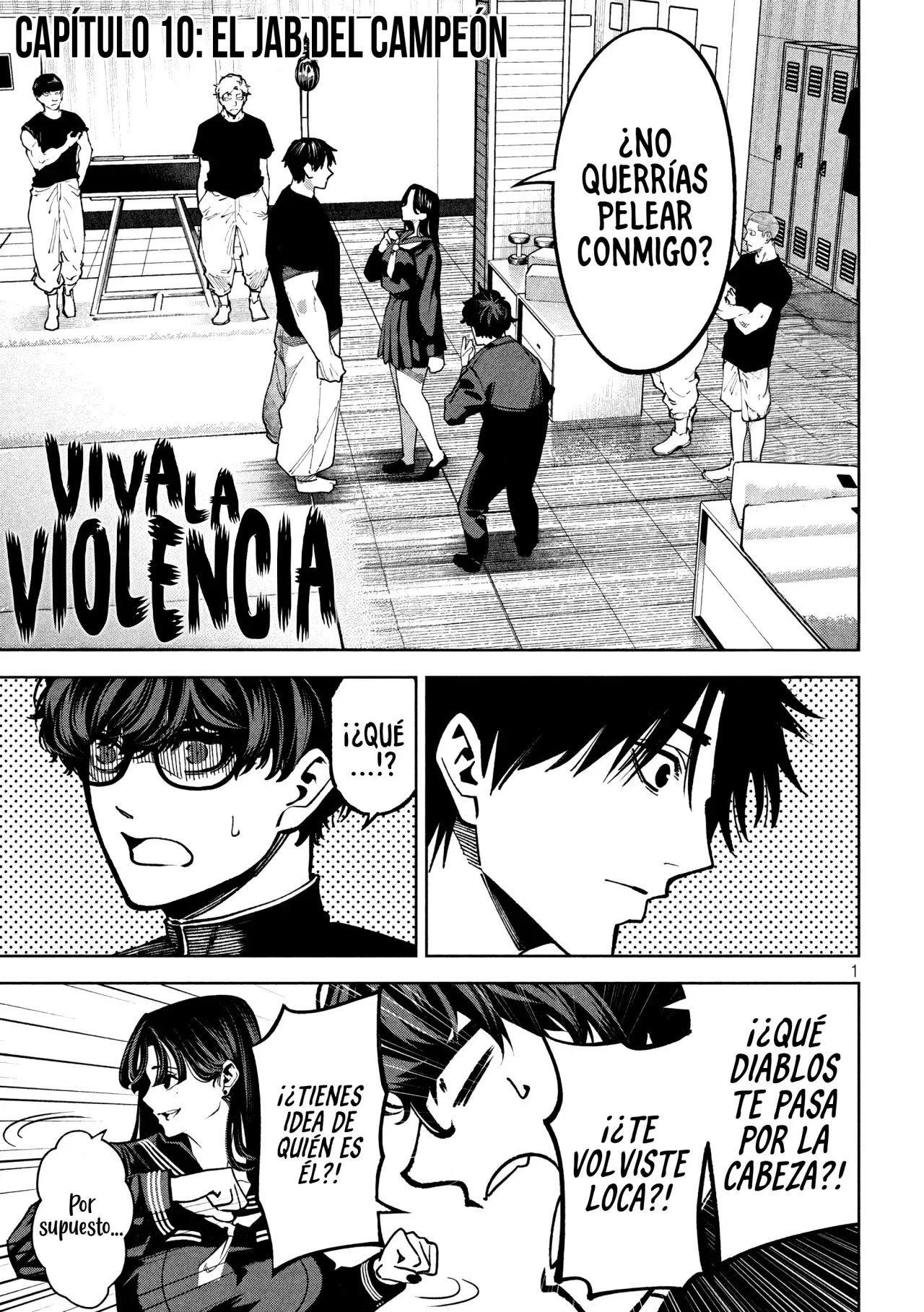 Bouryoku Banzai Capitulo 10: El jab del campeón página 4