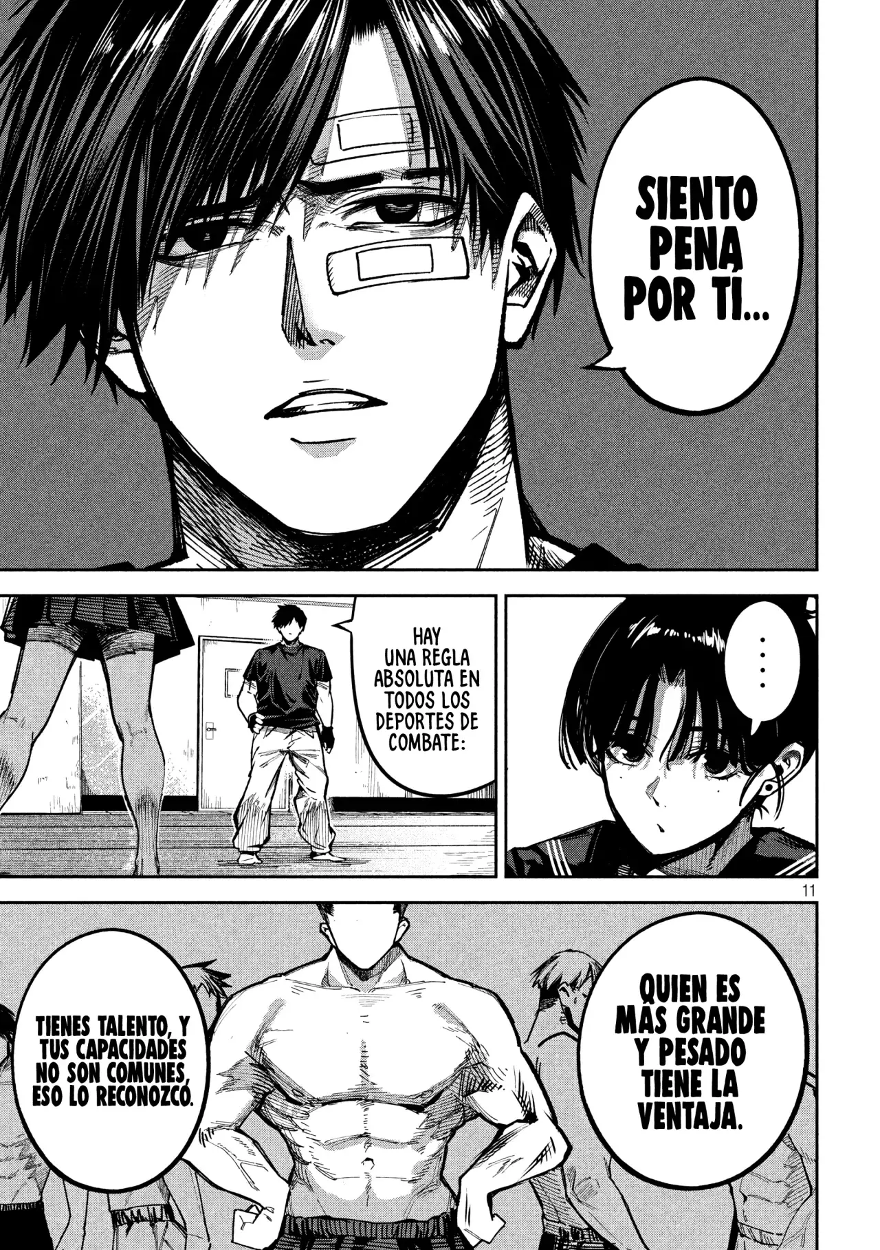 Bouryoku Banzai Capitulo 11: Iguales pero diferentes página 13