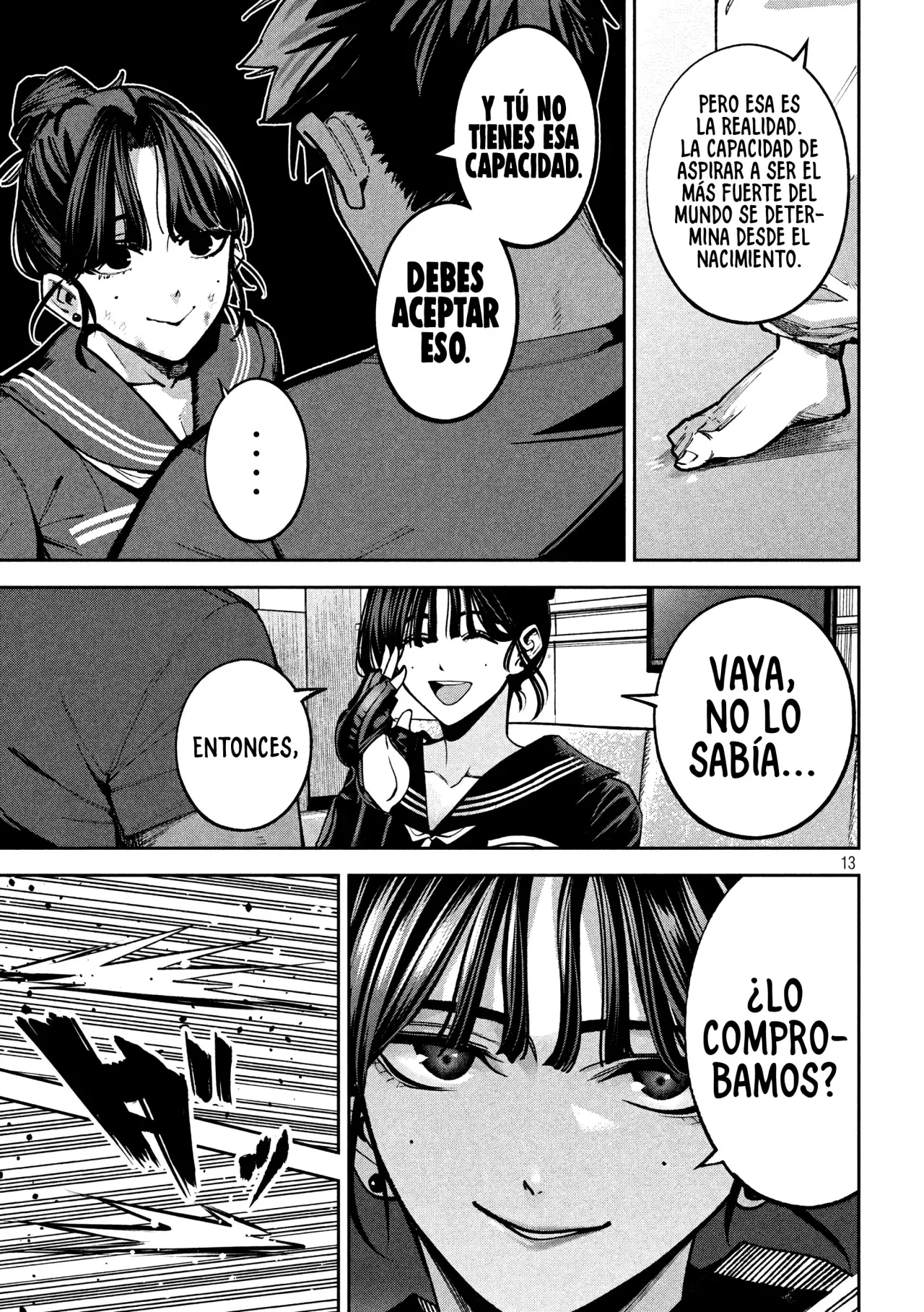 Bouryoku Banzai Capitulo 11: Iguales pero diferentes página 15