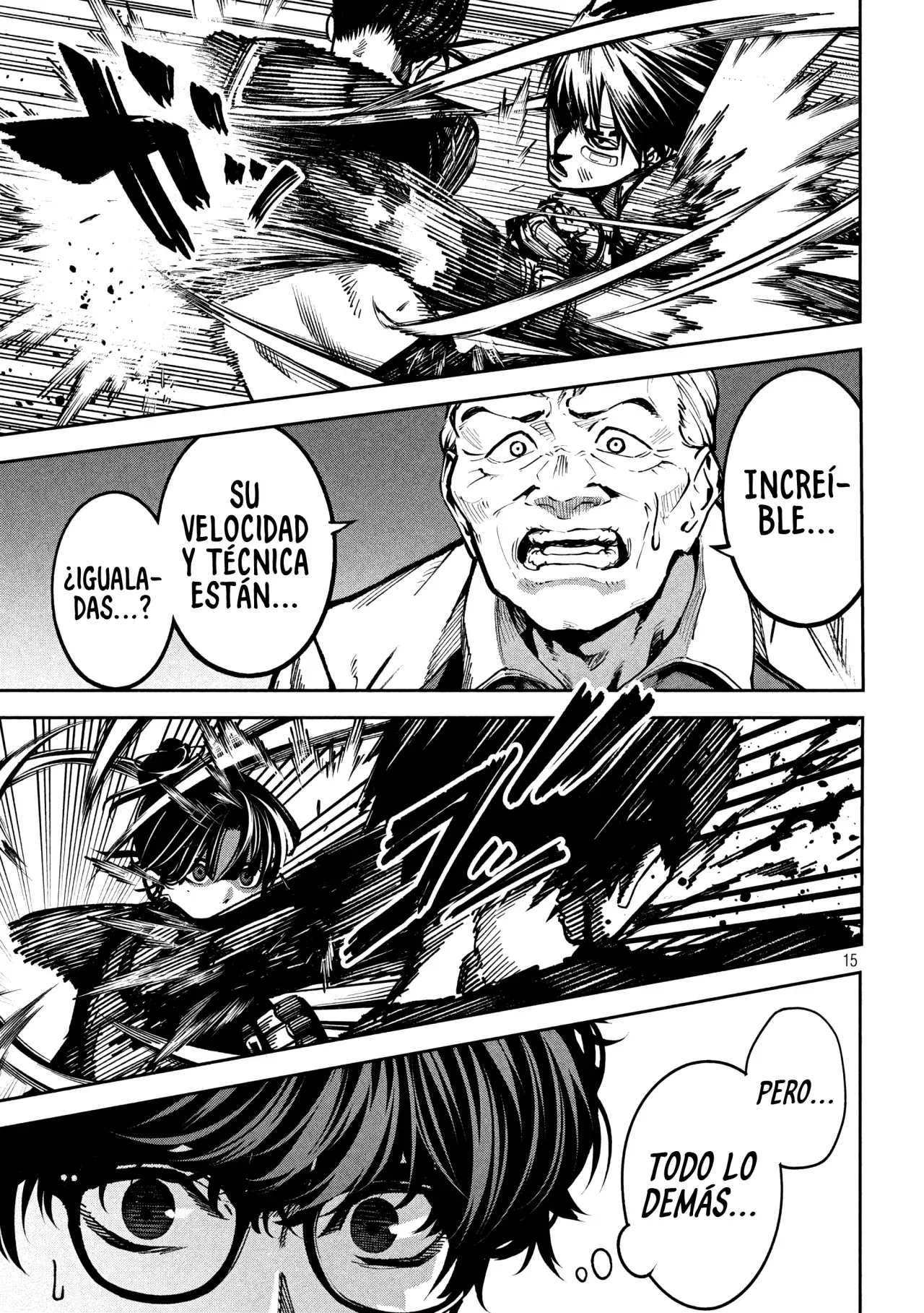 Bouryoku Banzai Capitulo 11: Iguales pero diferentes página 17