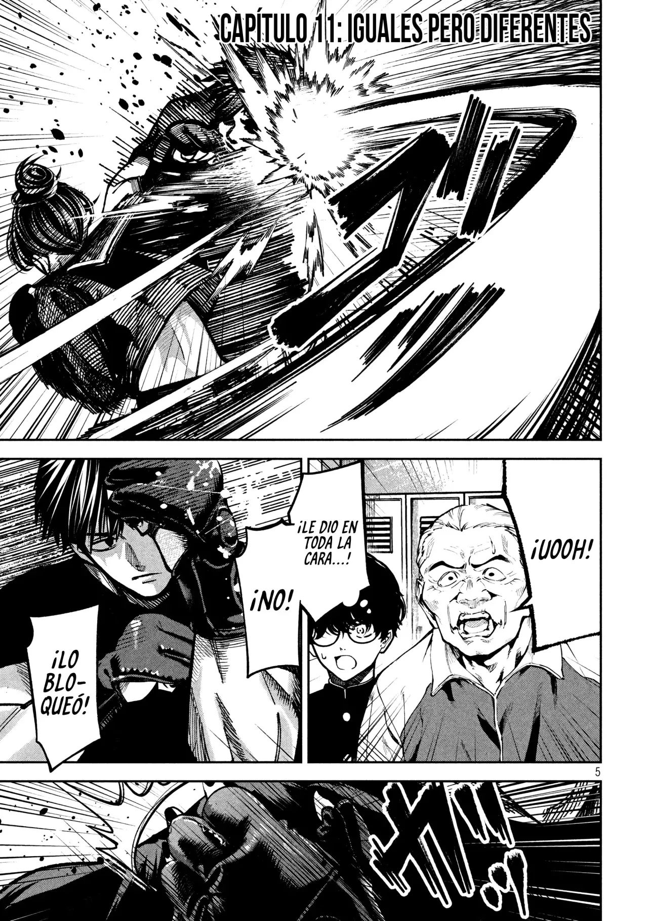 Bouryoku Banzai Capitulo 11: Iguales pero diferentes página 7