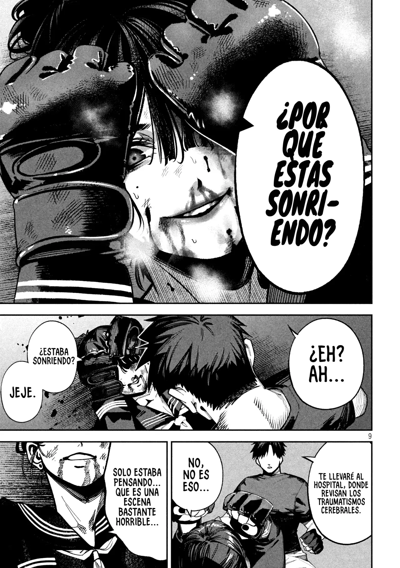 Bouryoku Banzai Capitulo 12: El motivo página 12