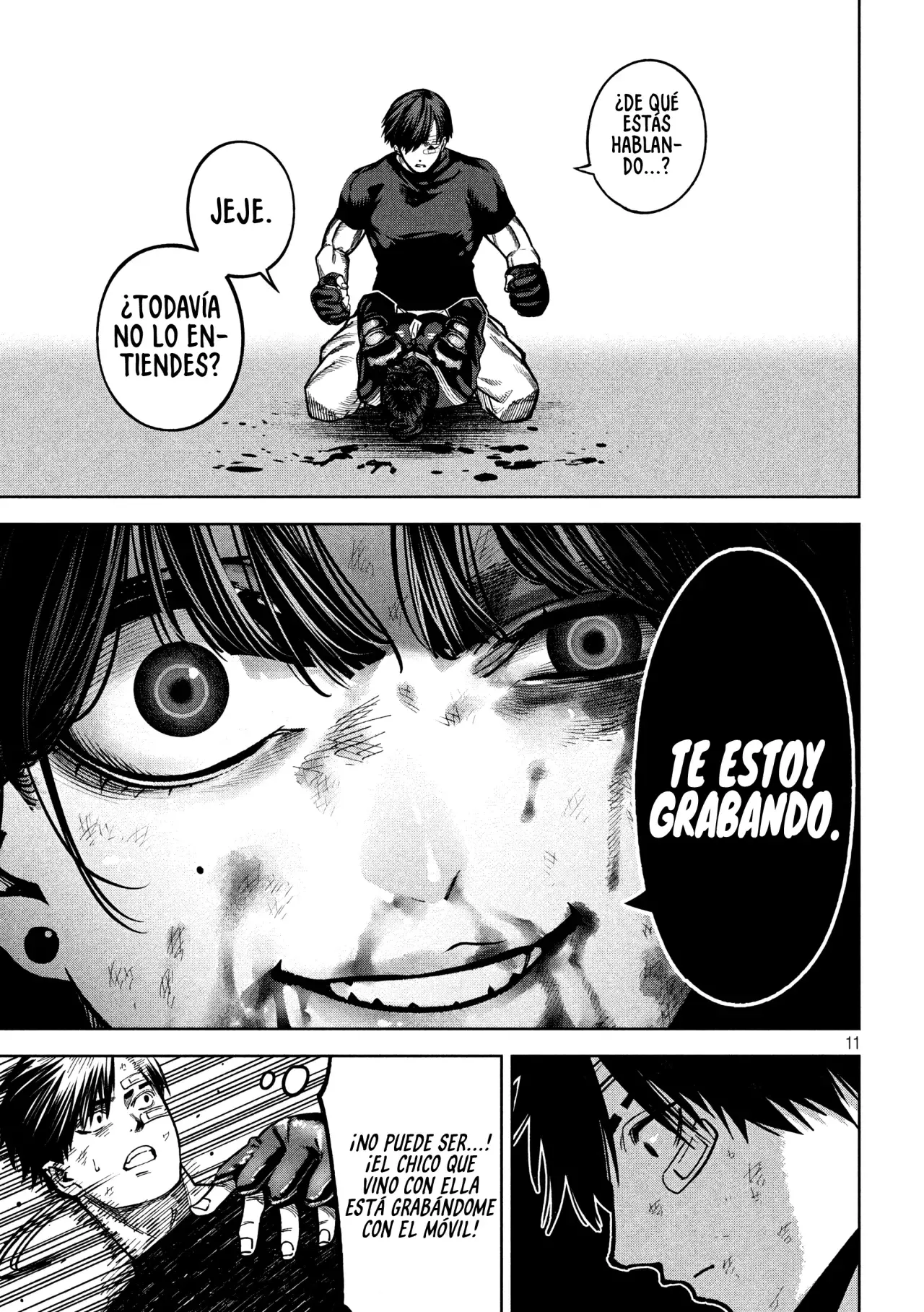 Bouryoku Banzai Capitulo 12: El motivo página 14