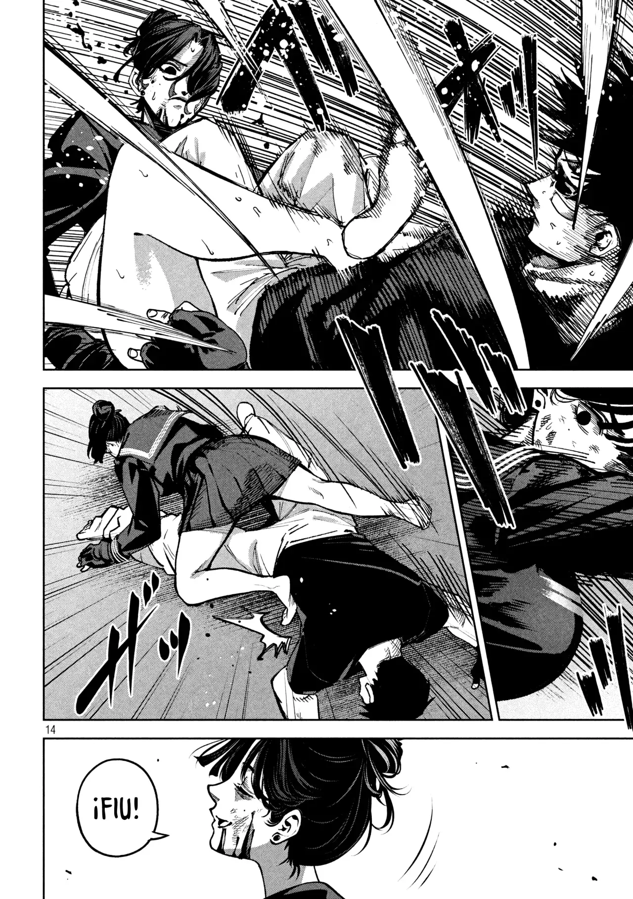 Bouryoku Banzai Capitulo 12: El motivo página 16