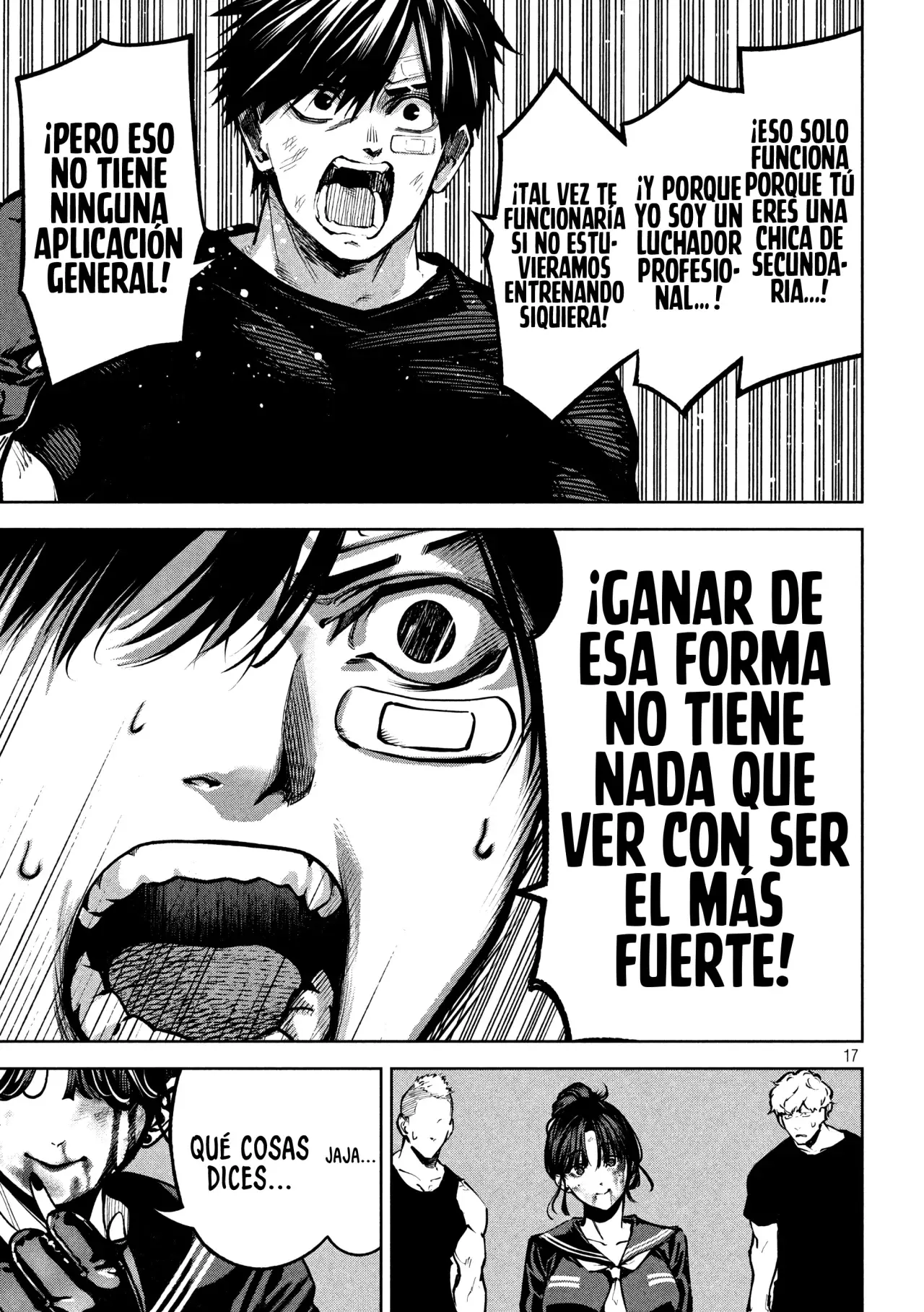 Bouryoku Banzai Capitulo 12: El motivo página 19