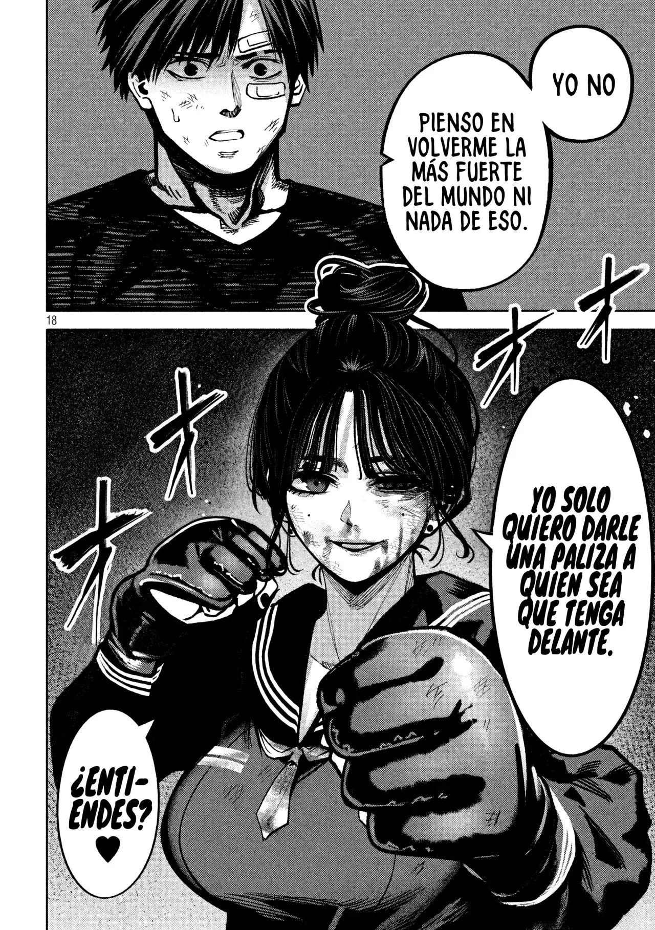 Bouryoku Banzai Capitulo 12: El motivo página 20