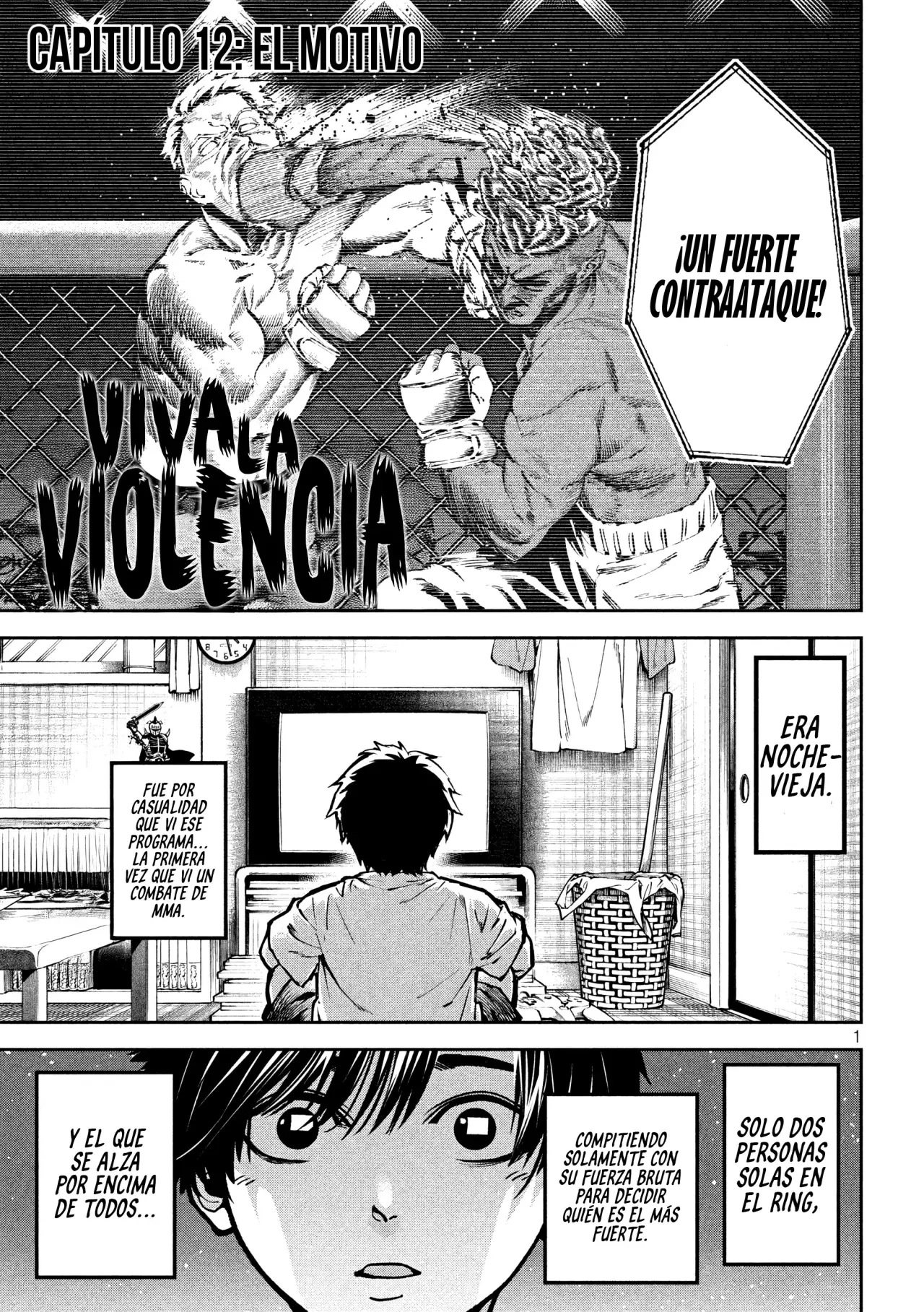 Bouryoku Banzai Capitulo 12: El motivo página 4