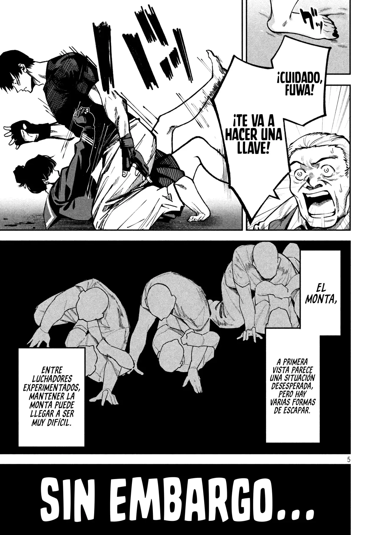 Bouryoku Banzai Capitulo 12: El motivo página 8