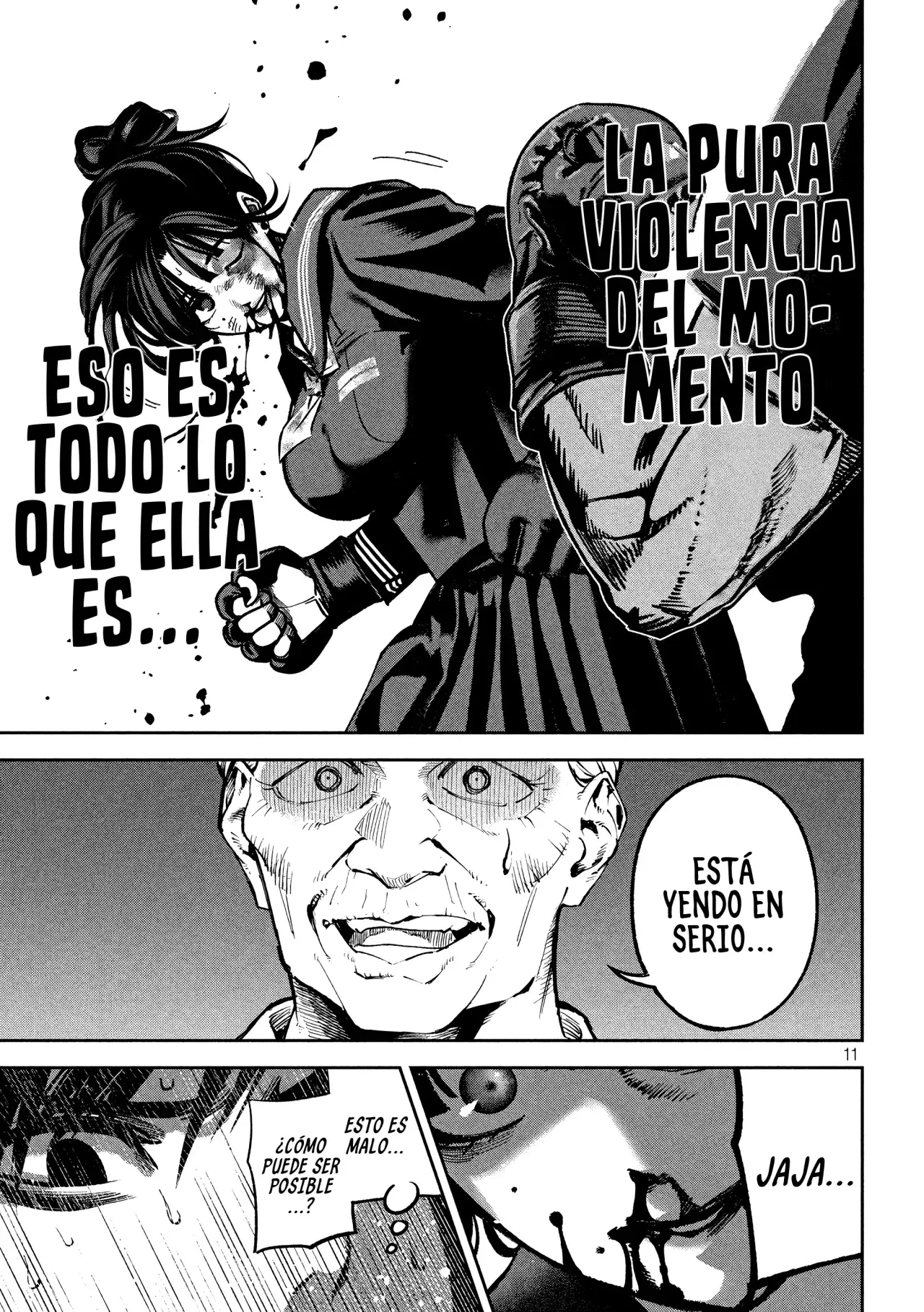 Bouryoku Banzai Capitulo 13: La pura violencia del momento página 14
