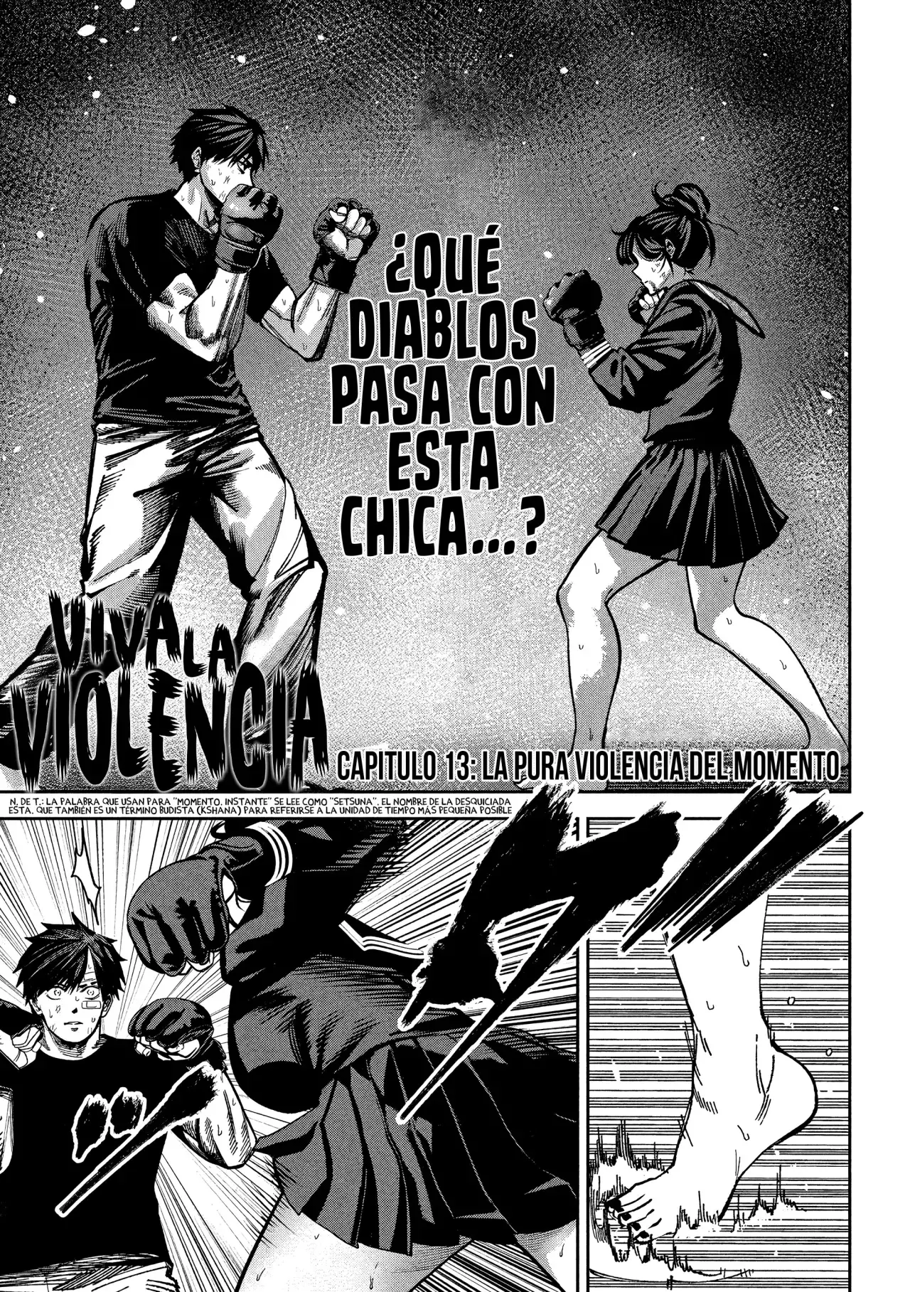 Bouryoku Banzai Capitulo 13: La pura violencia del momento página 4