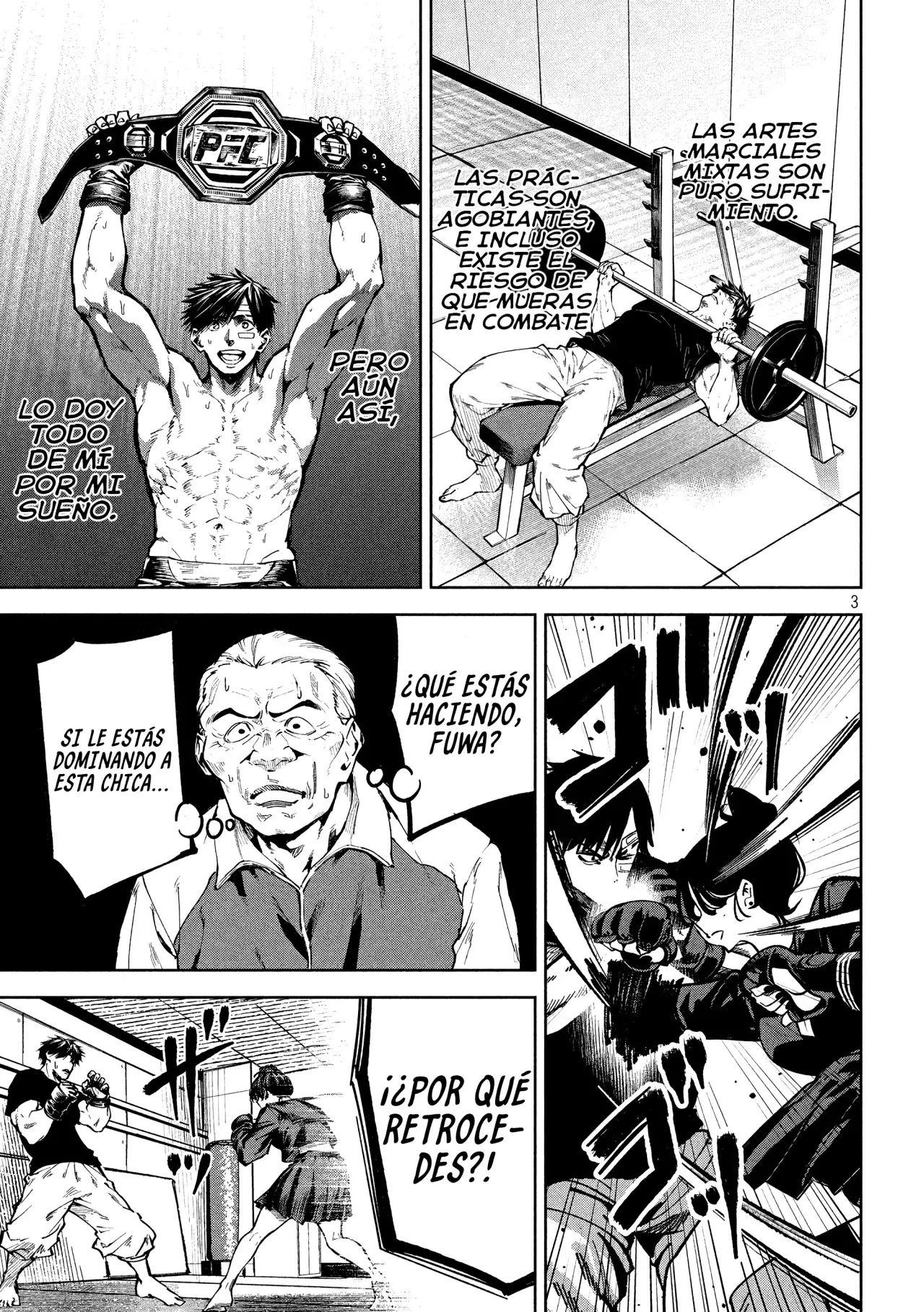 Bouryoku Banzai Capitulo 13: La pura violencia del momento página 6