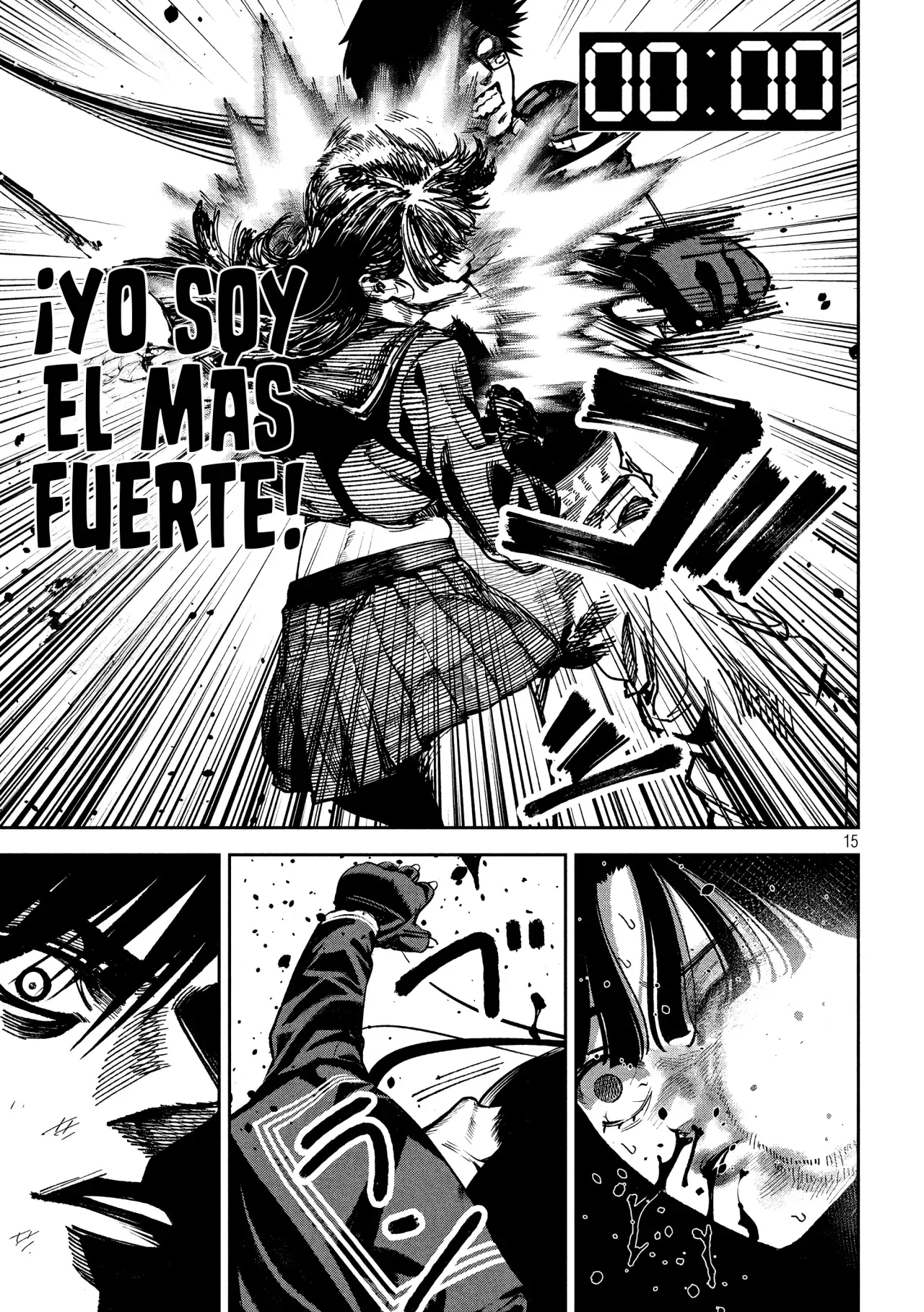 Bouryoku Banzai Capitulo 14: Sueño página 17