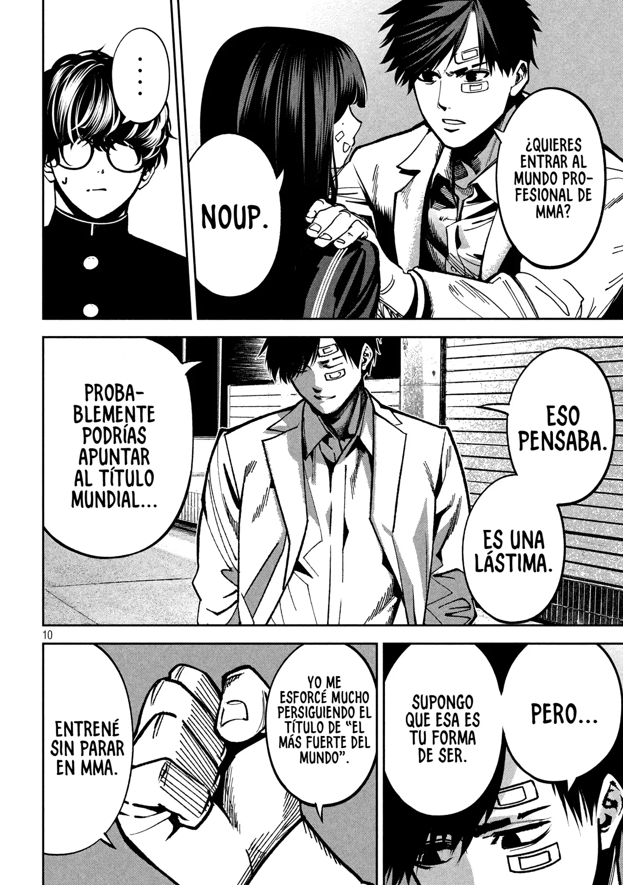 Bouryoku Banzai Capitulo 15: Fortaleza y debilidad página 13