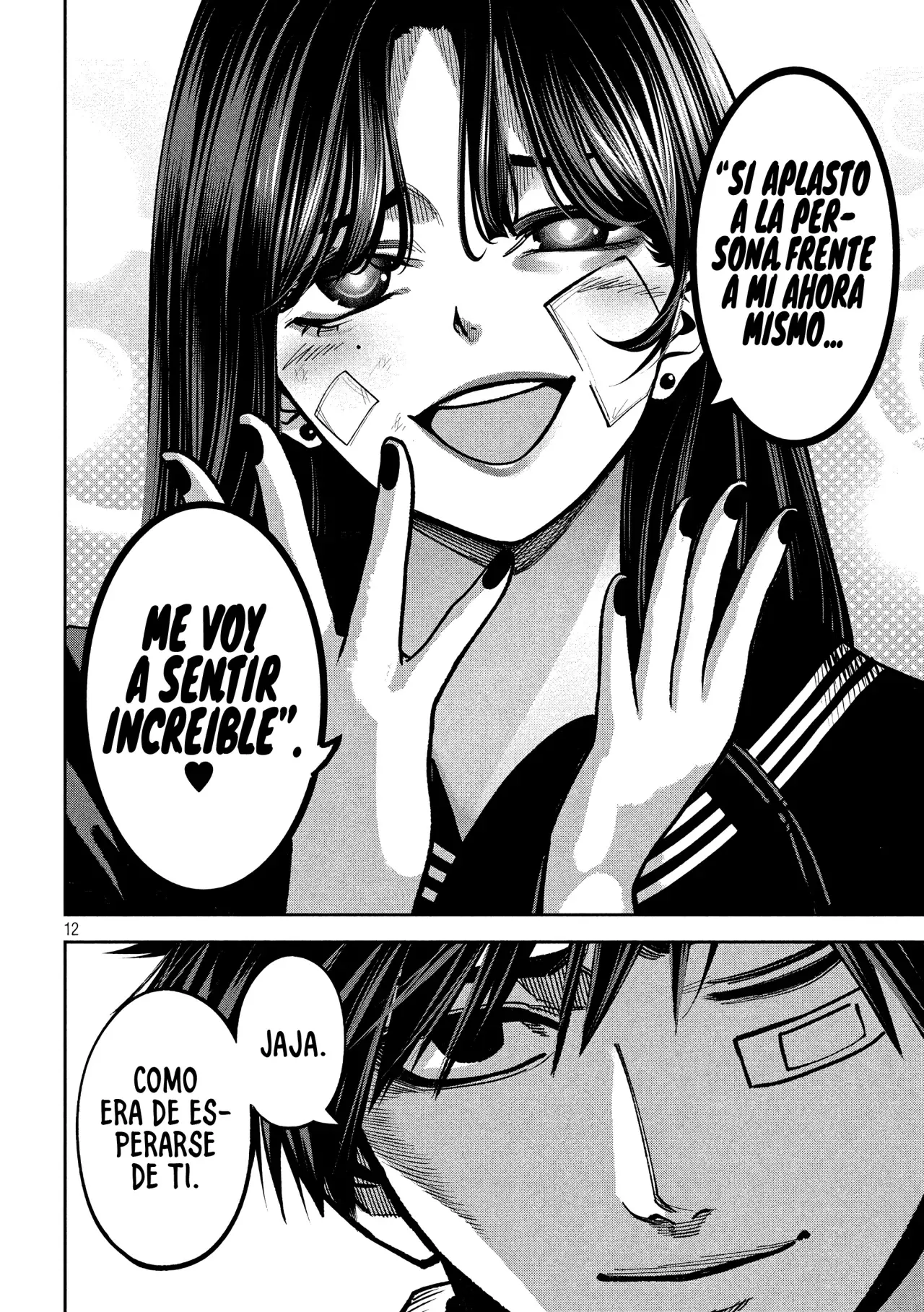 Bouryoku Banzai Capitulo 15: Fortaleza y debilidad página 15