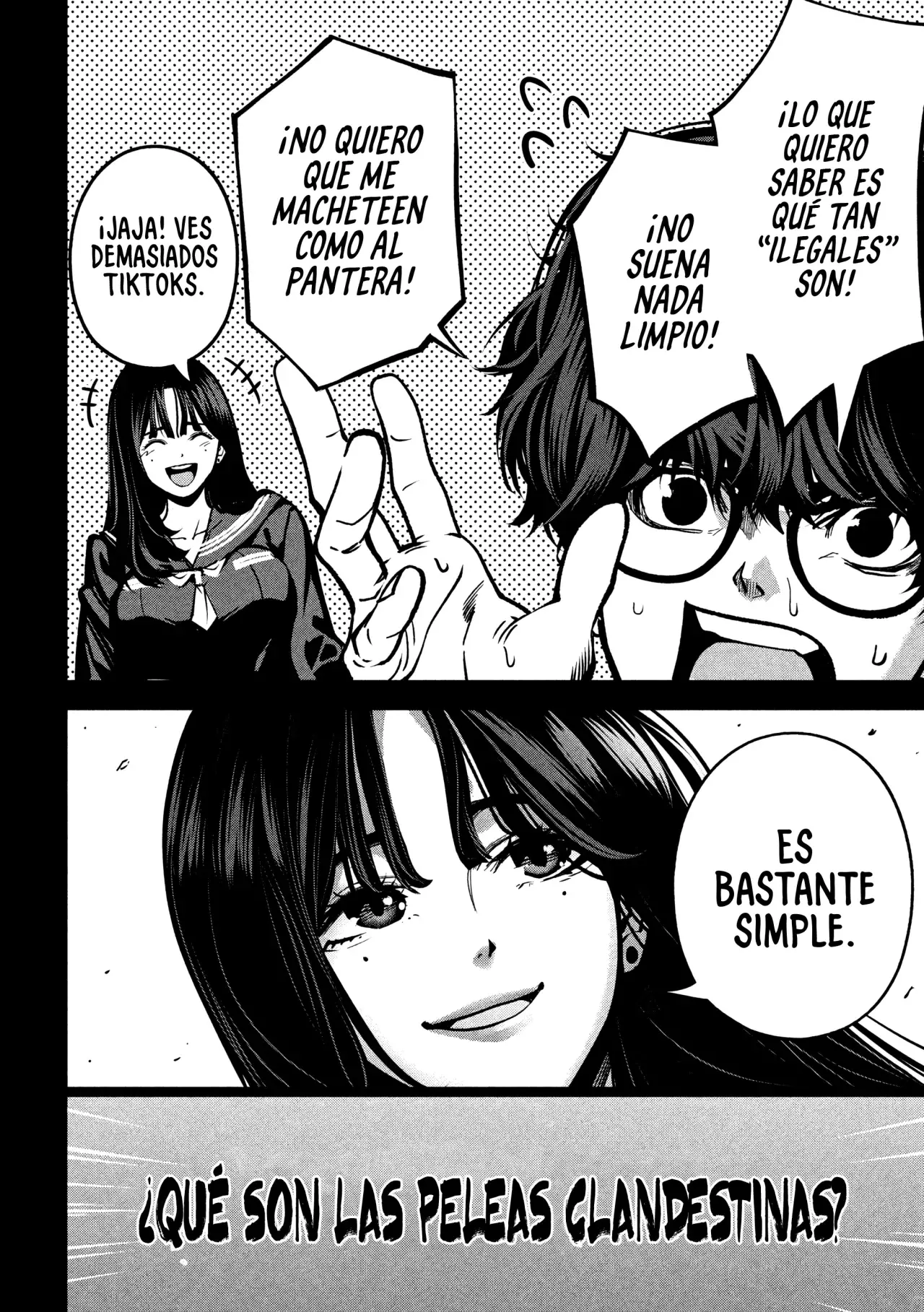 Bouryoku Banzai Capitulo 16: Peleas clandestinas página 13