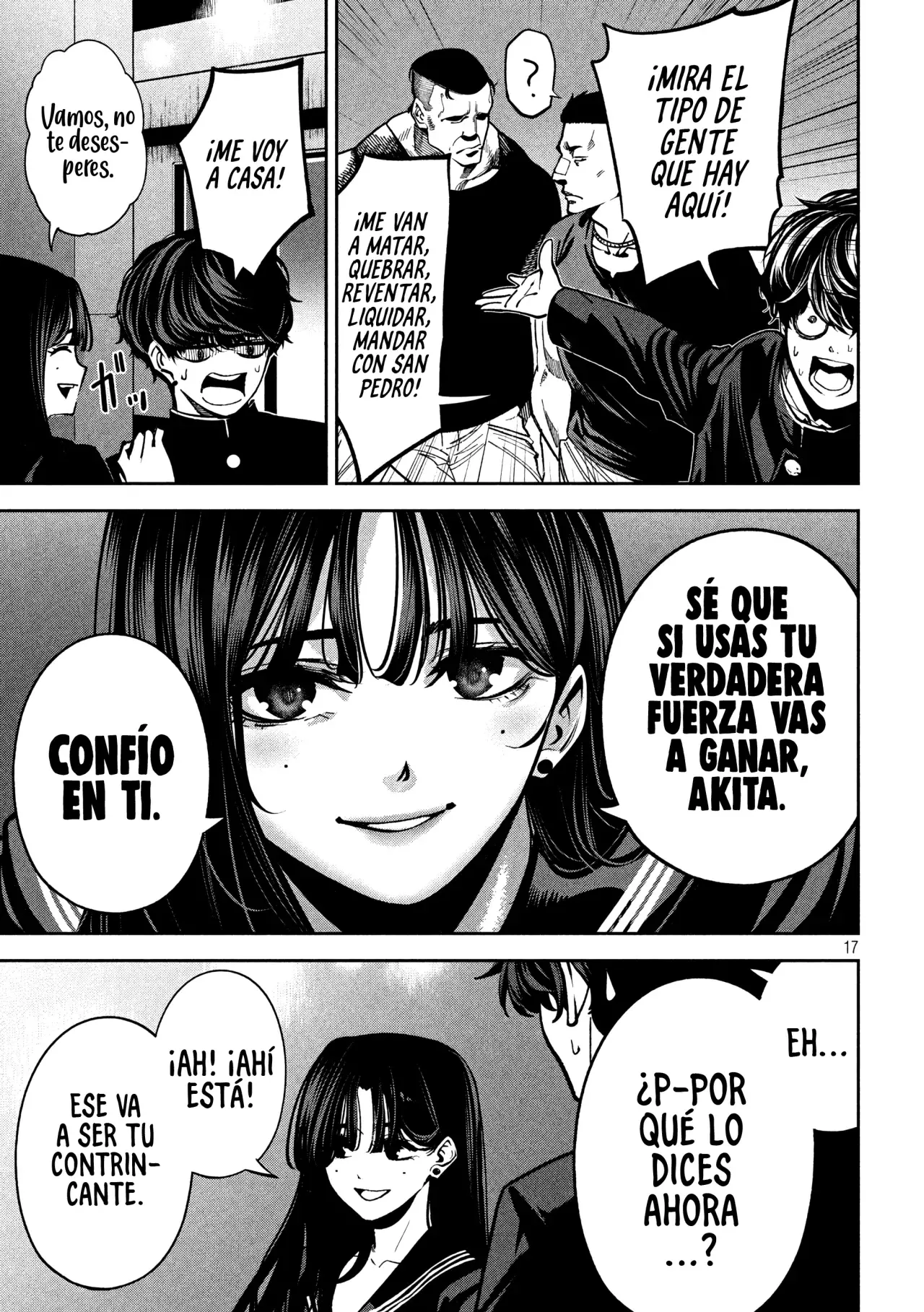 Bouryoku Banzai Capitulo 16: Peleas clandestinas página 19