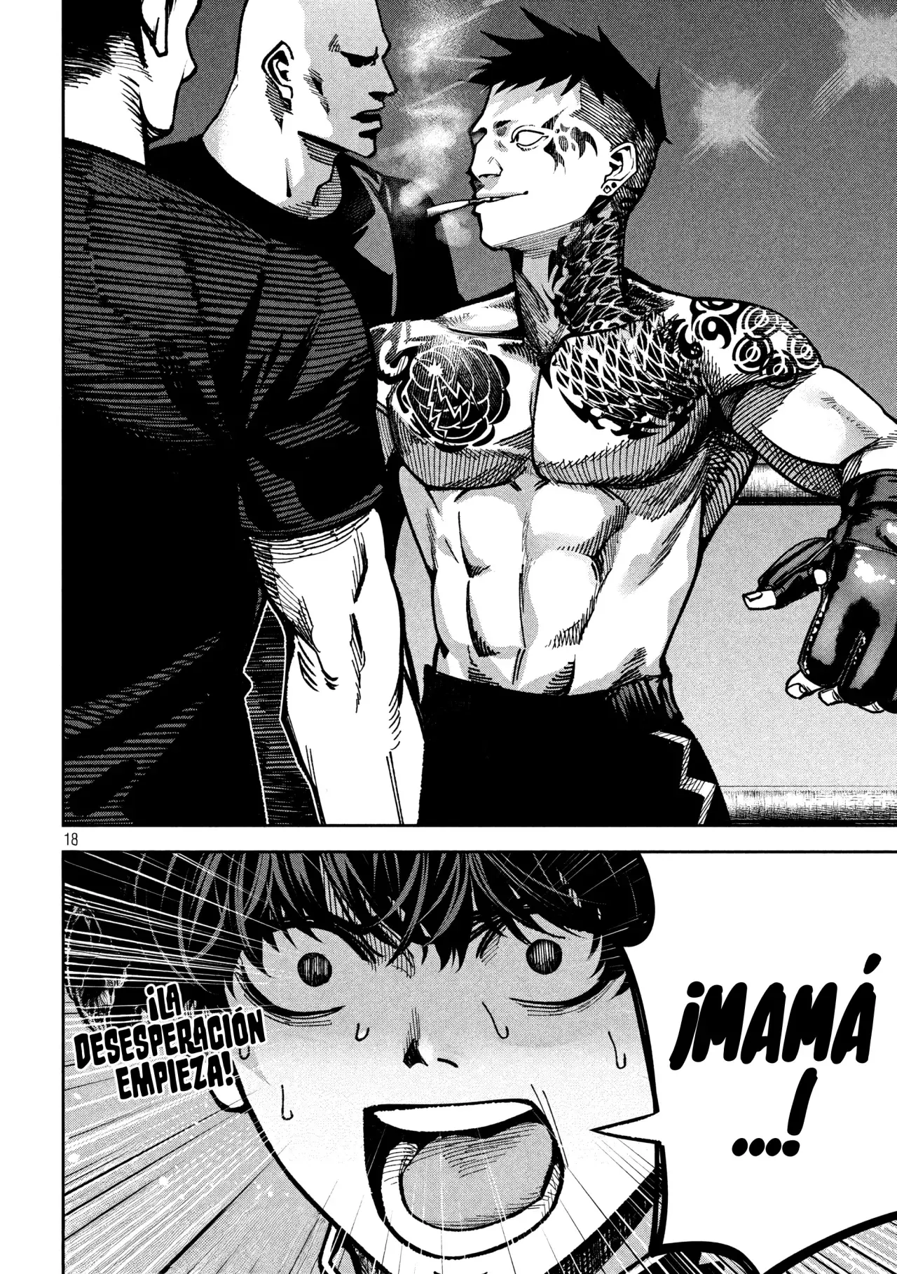 Bouryoku Banzai Capitulo 16: Peleas clandestinas página 20