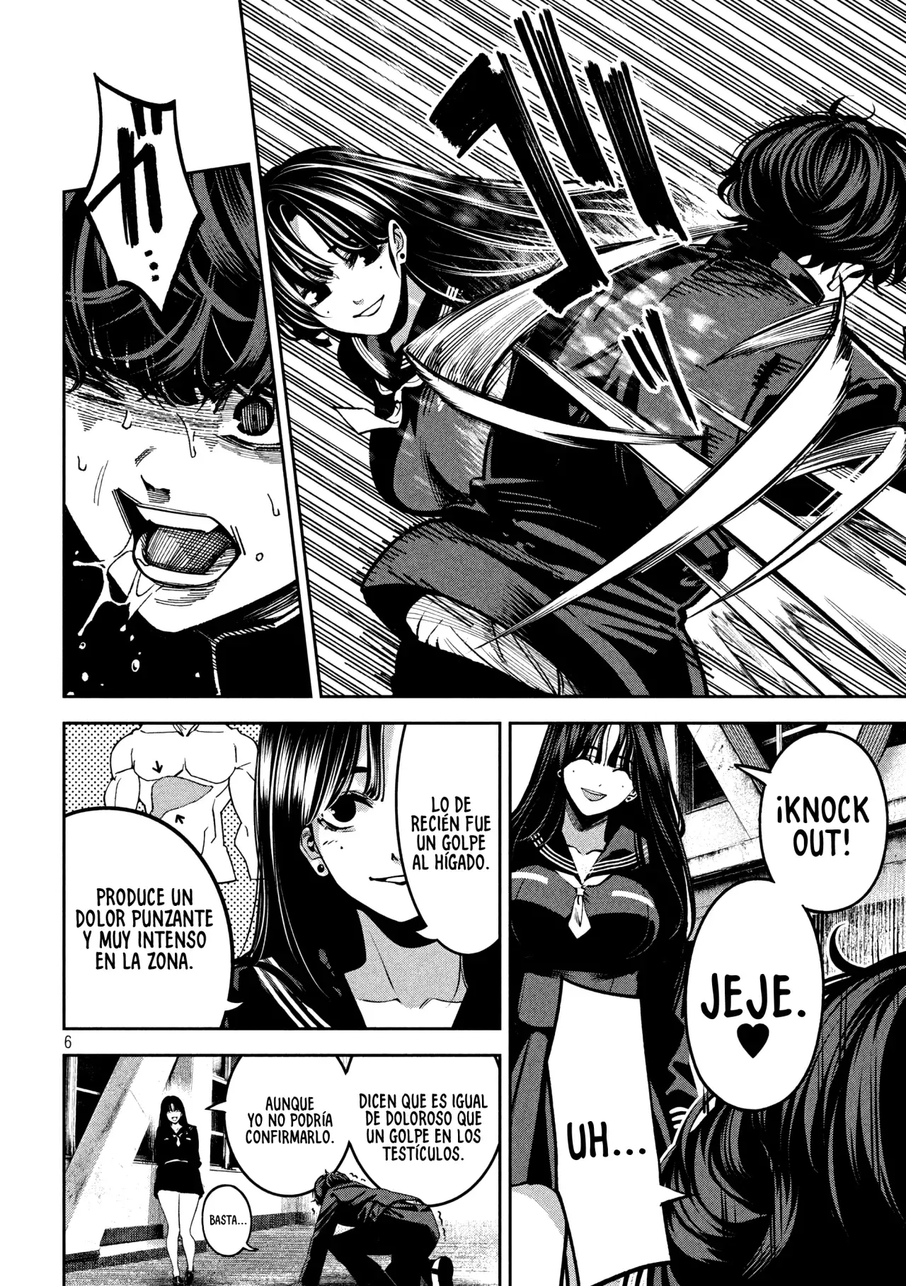 Bouryoku Banzai Capitulo 16: Peleas clandestinas página 9