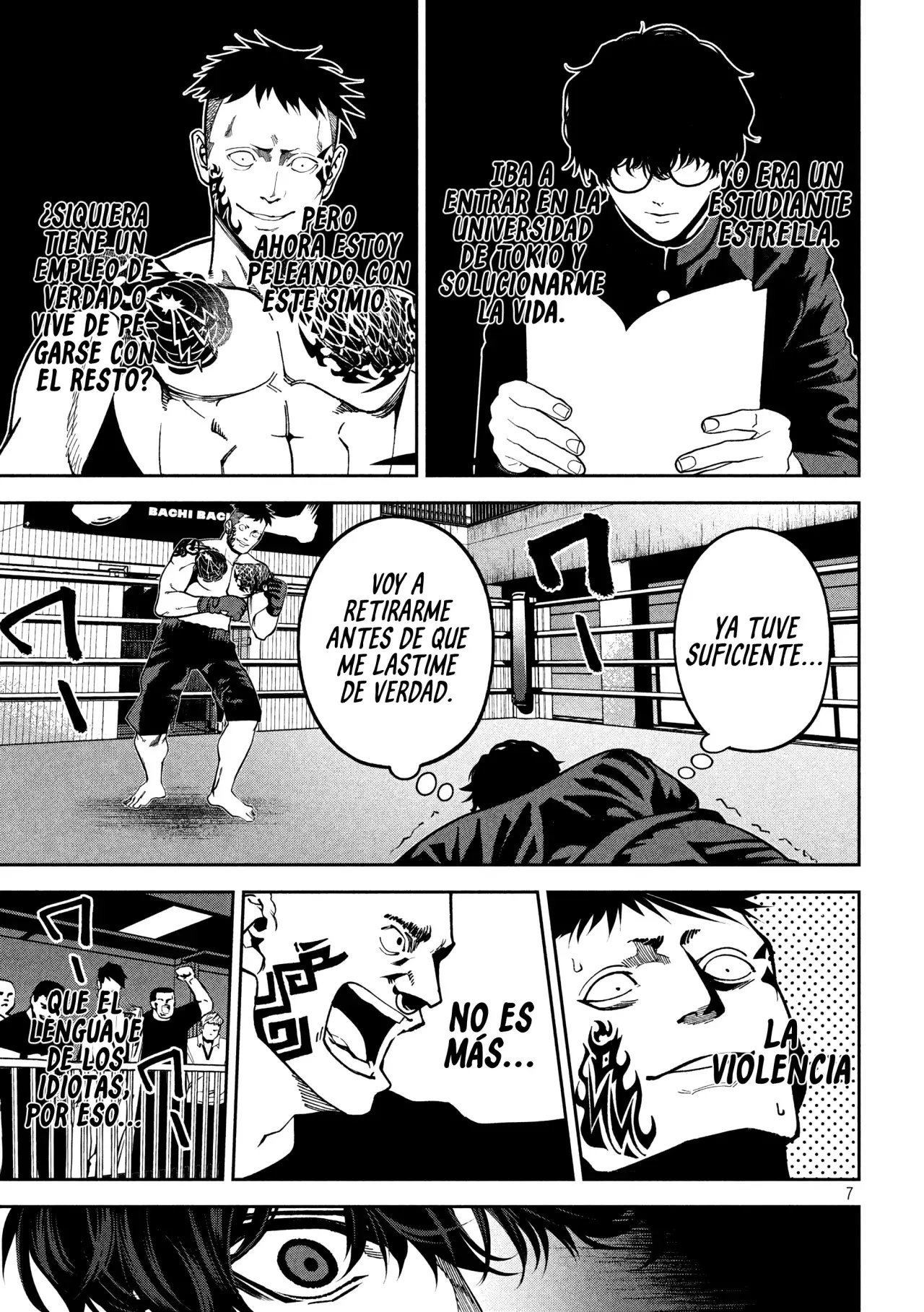 Bouryoku Banzai Capitulo 18: Dolor y valor página 10