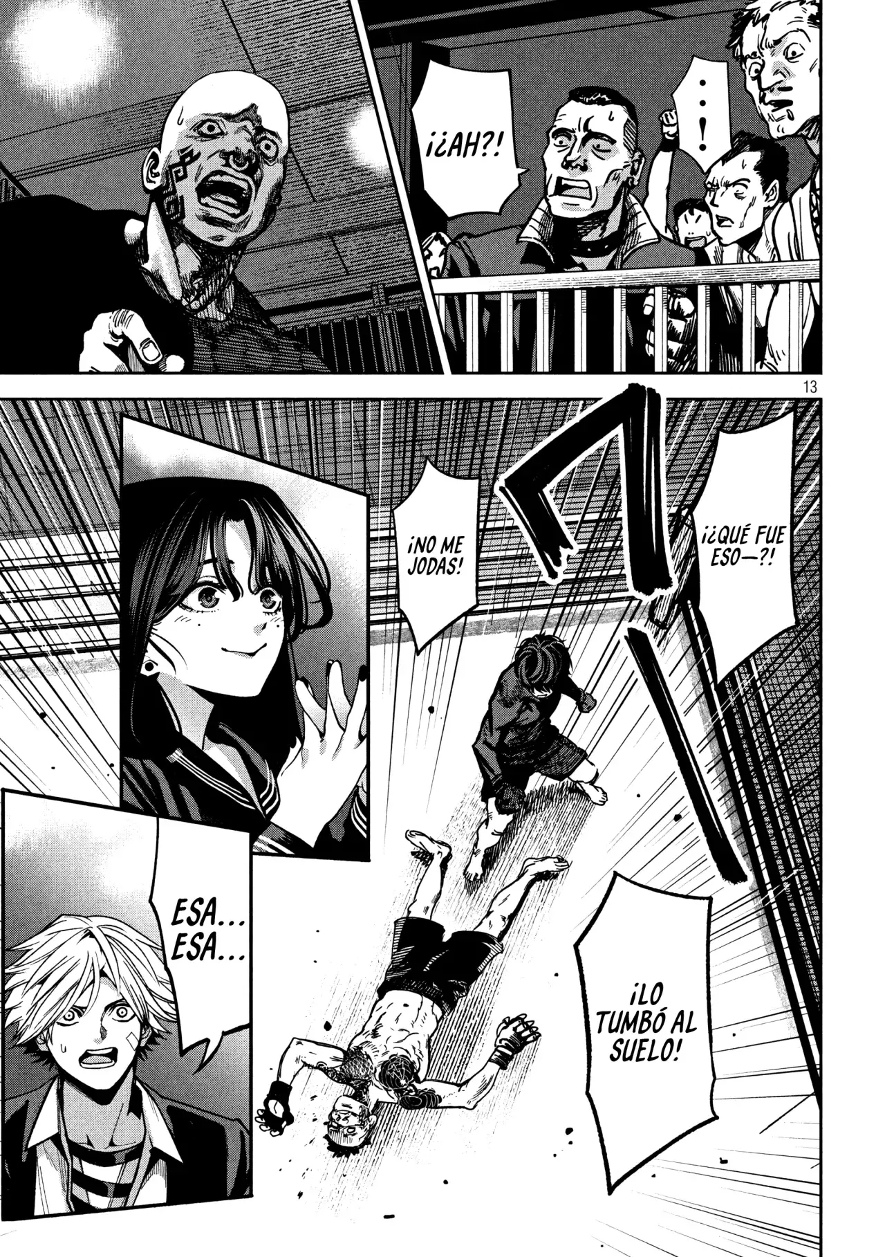 Bouryoku Banzai Capitulo 18: Dolor y valor página 16