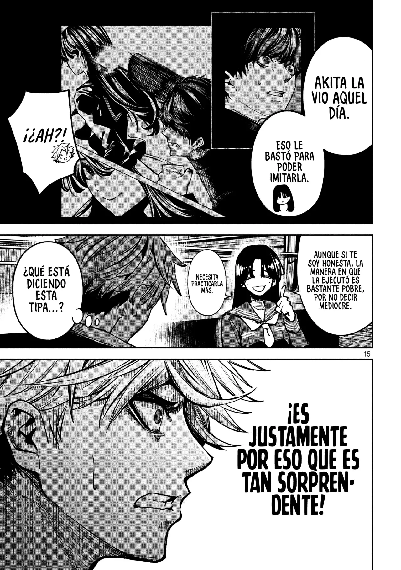 Bouryoku Banzai Capitulo 18: Dolor y valor página 18