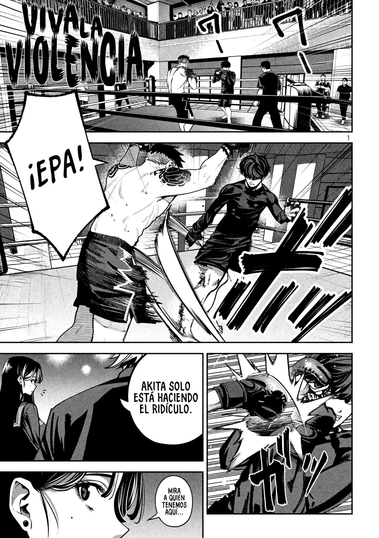 Bouryoku Banzai Capitulo 18: Dolor y valor página 4